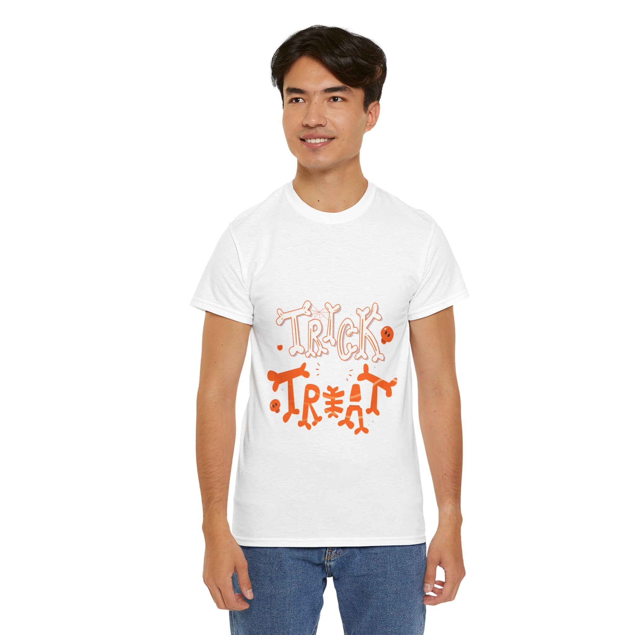 Halloween Trick or Treat | Unisex Heavy Cotton Tee
