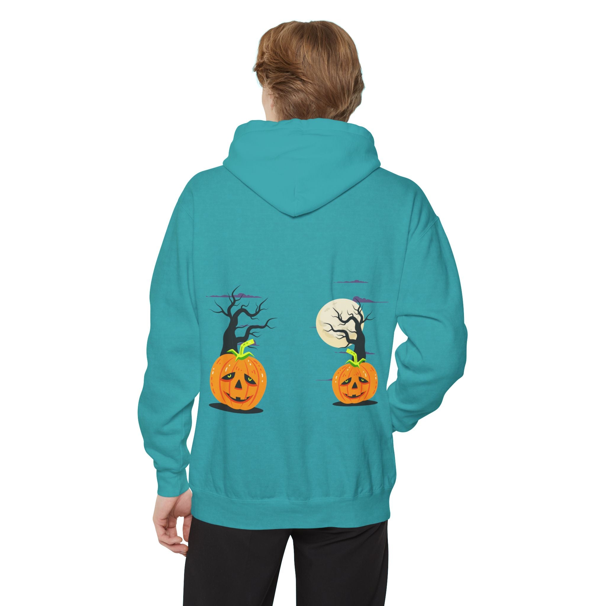 Halloween is Better with Cats | Unisex Garment-Dyed Hoodie