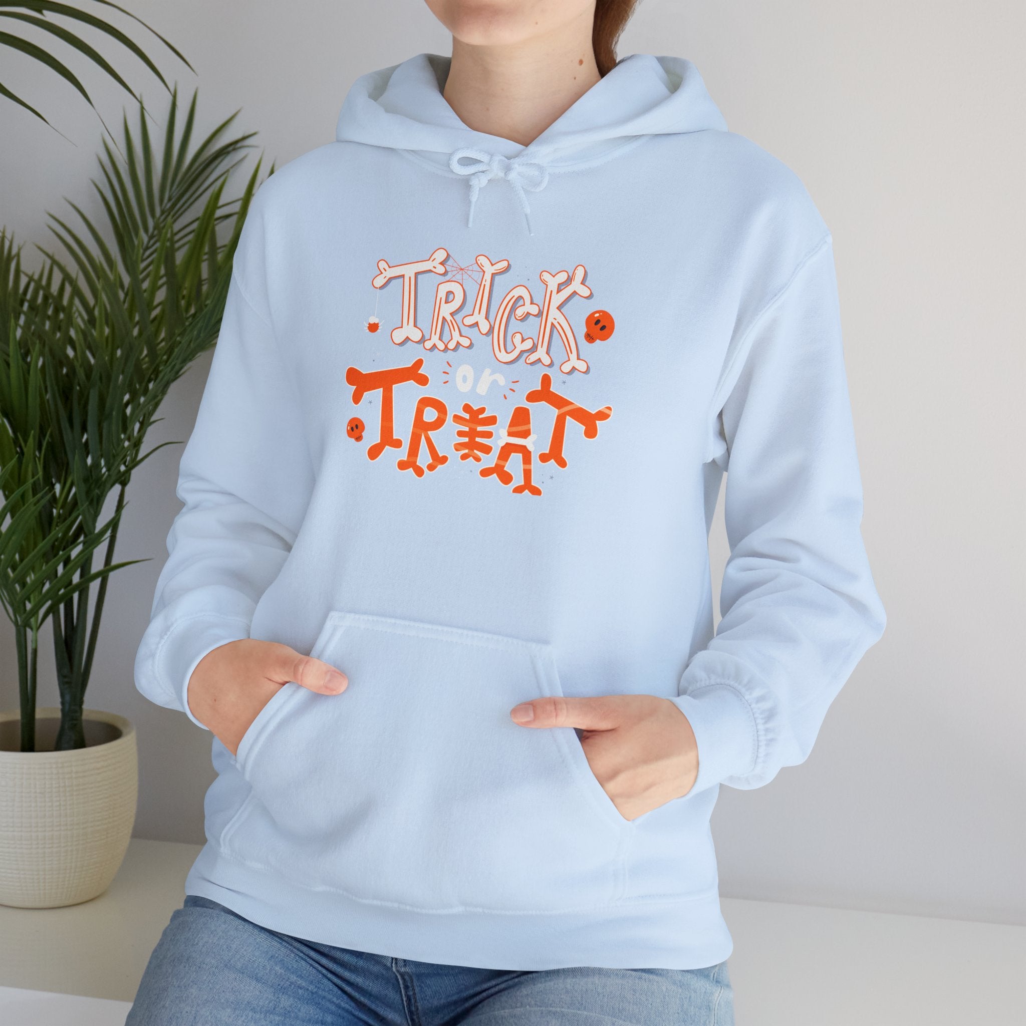 Halloween Trick or Treat  | Unisex Heavy Blend Hooded Sweatshirt
