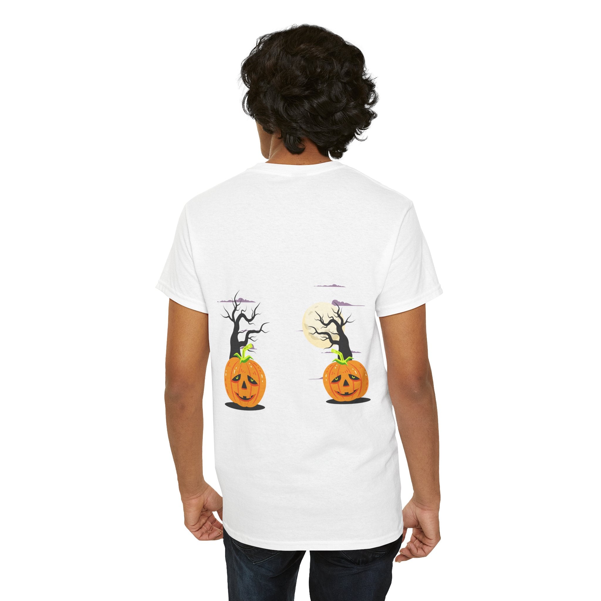 Halloween is Better with Cats | Unisex Heavy Cotton Tee