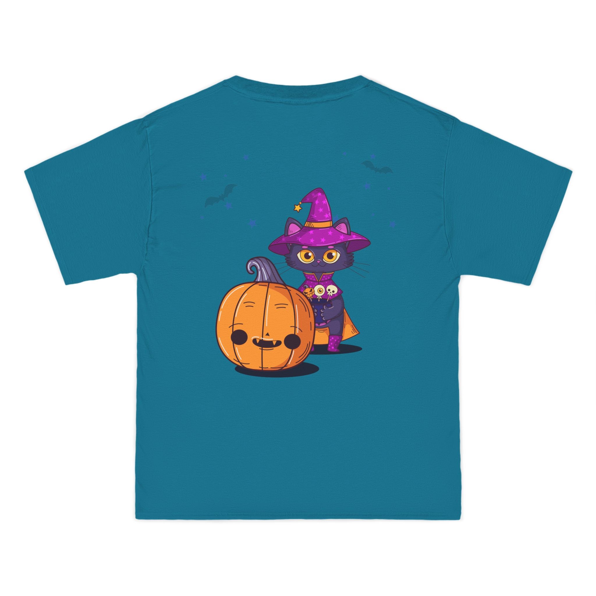 Halloween with Witch's Cats | Beefy-T®  Short-Sleeve T-Shirt