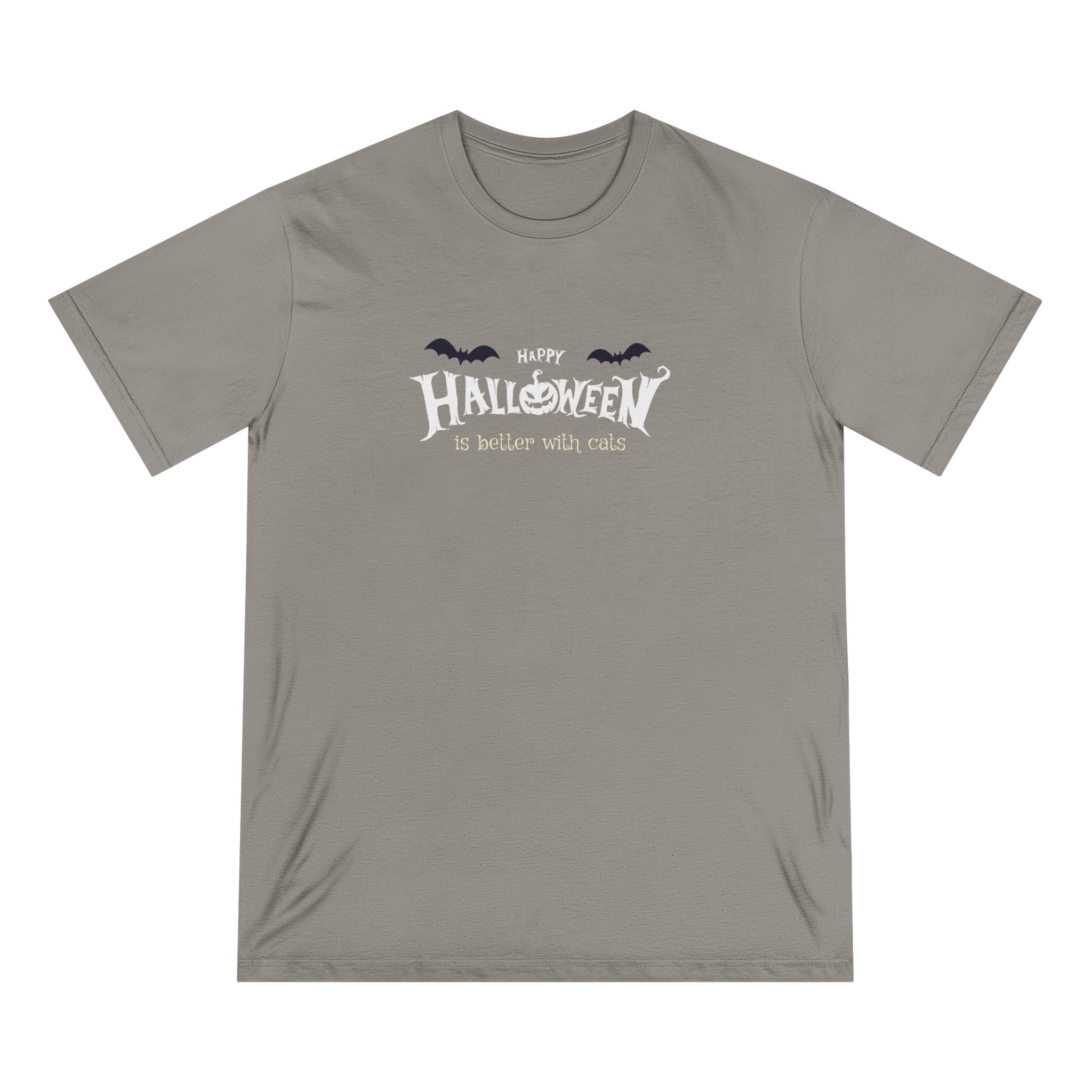 Halloween with Witch's Cats | Organic Staple T-shirt