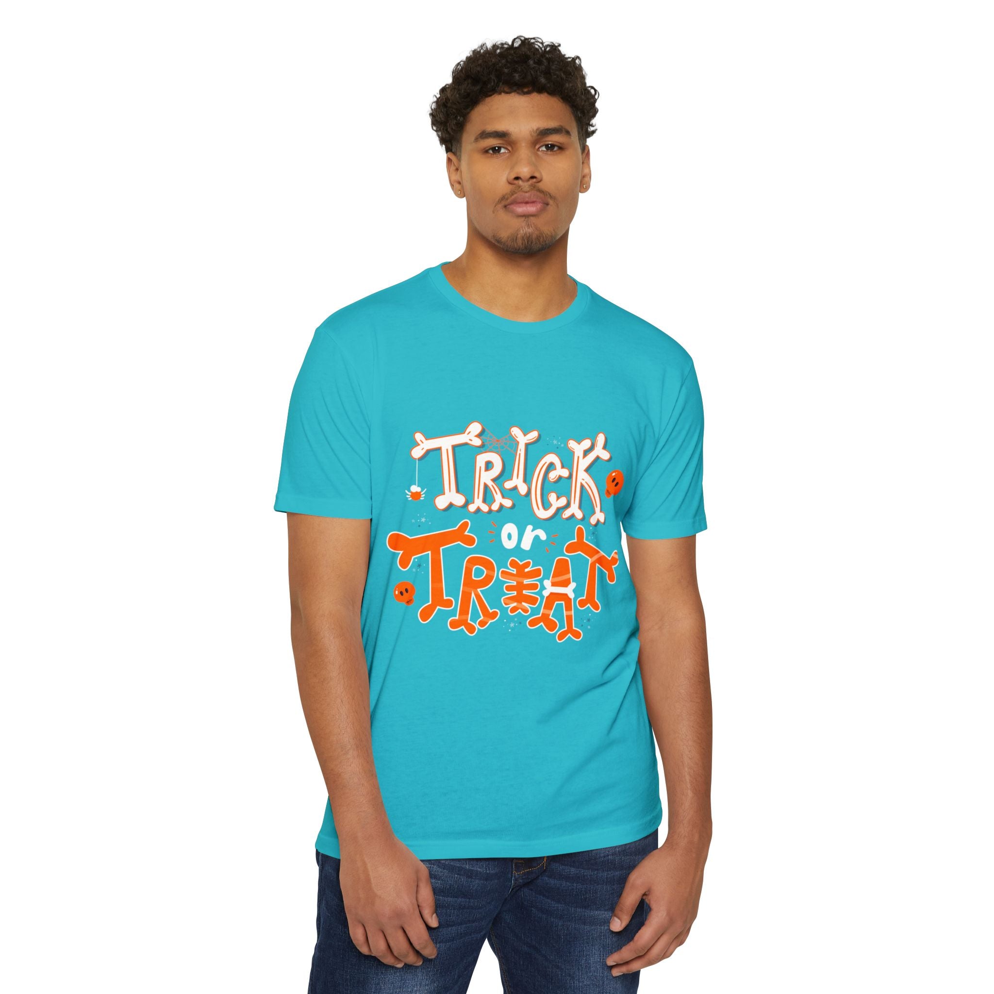 Halloween Trick or Treat | Unisex CVC Jersey T-shirt