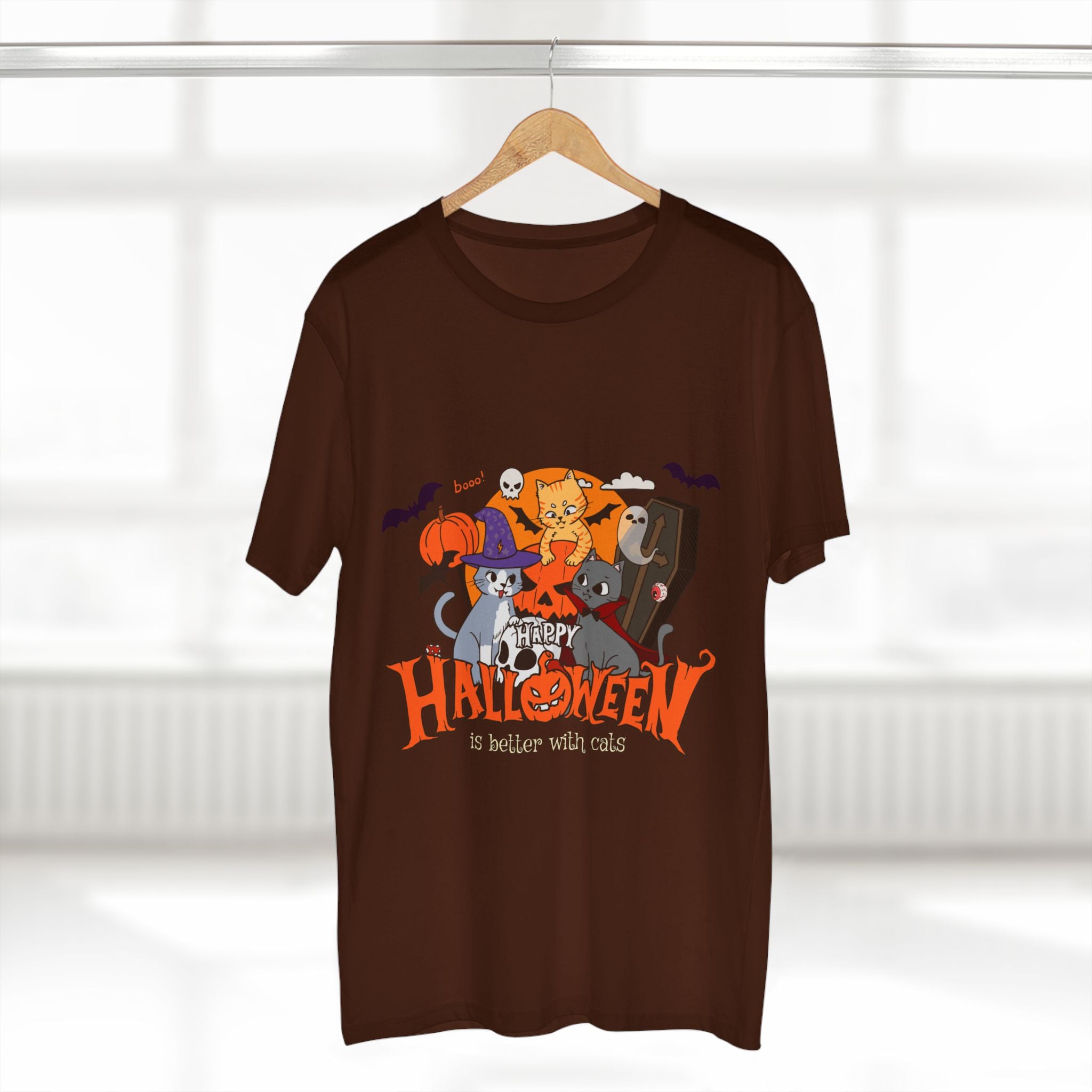 Halloween is Better with Cats | Men's Staple Tee