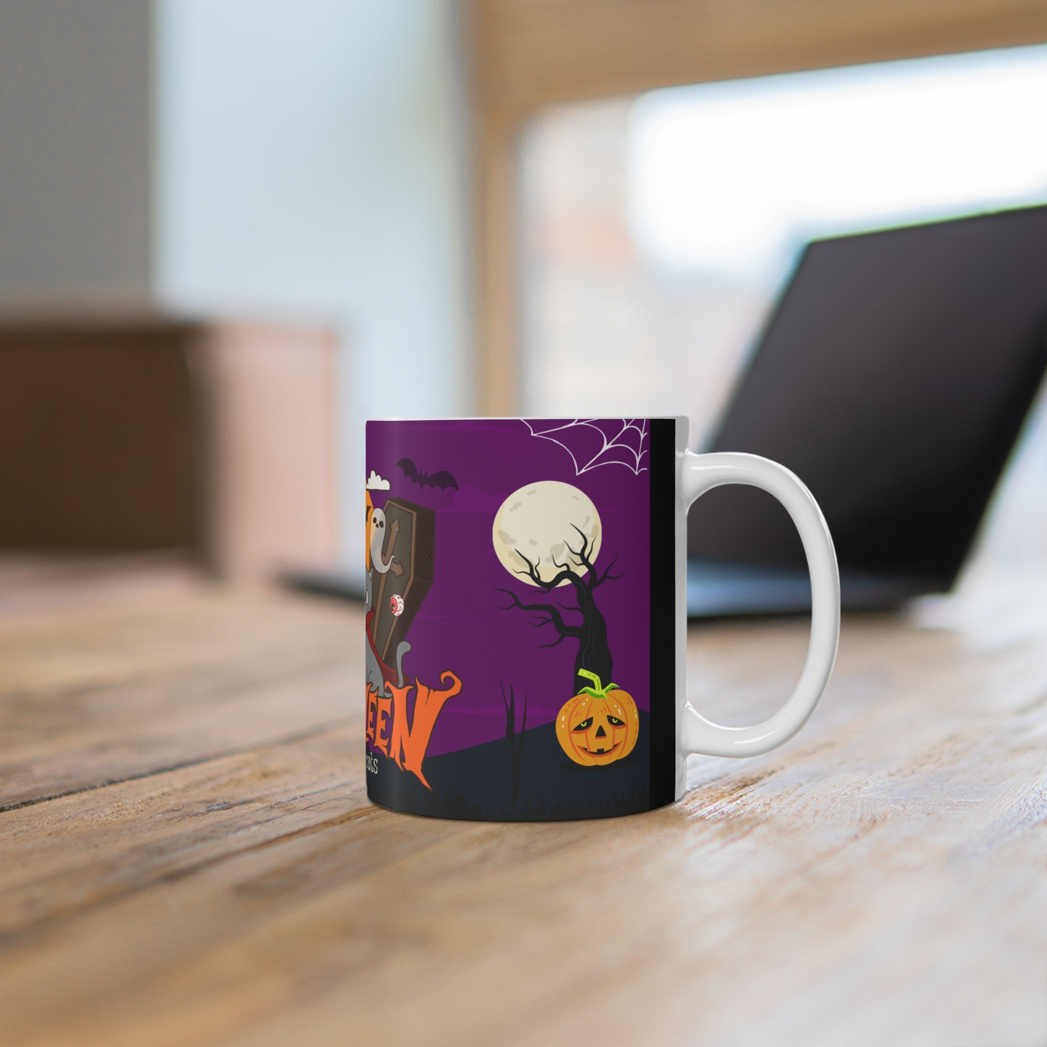 Happy Halloween is better with Cats | Mug