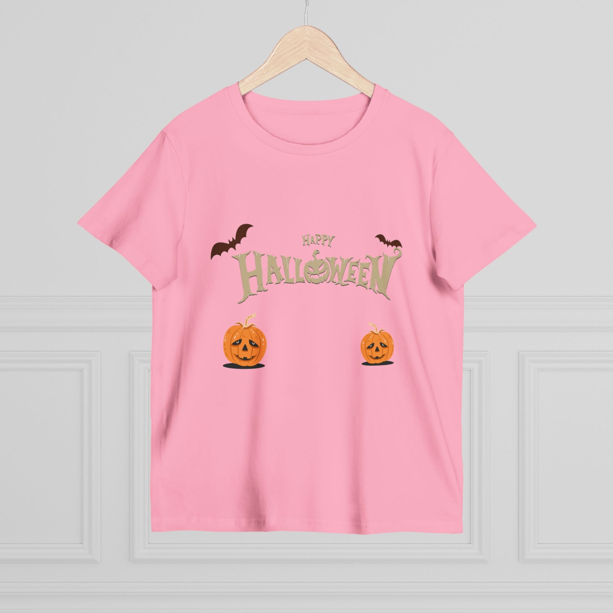 Halloween with Pumpkins | Women’s Maple Tee