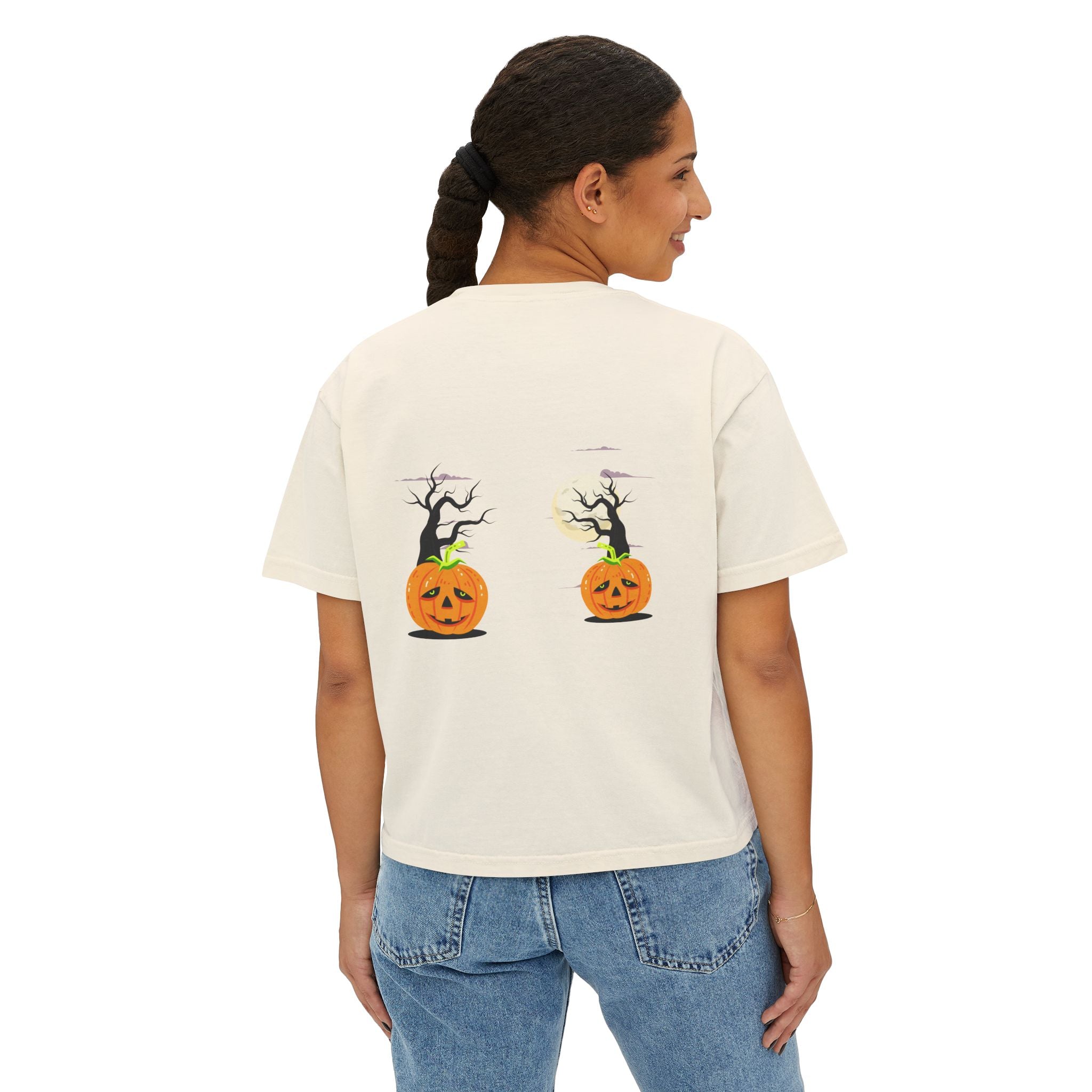 Halloween is Better with Cats | Women's Boxy Tee