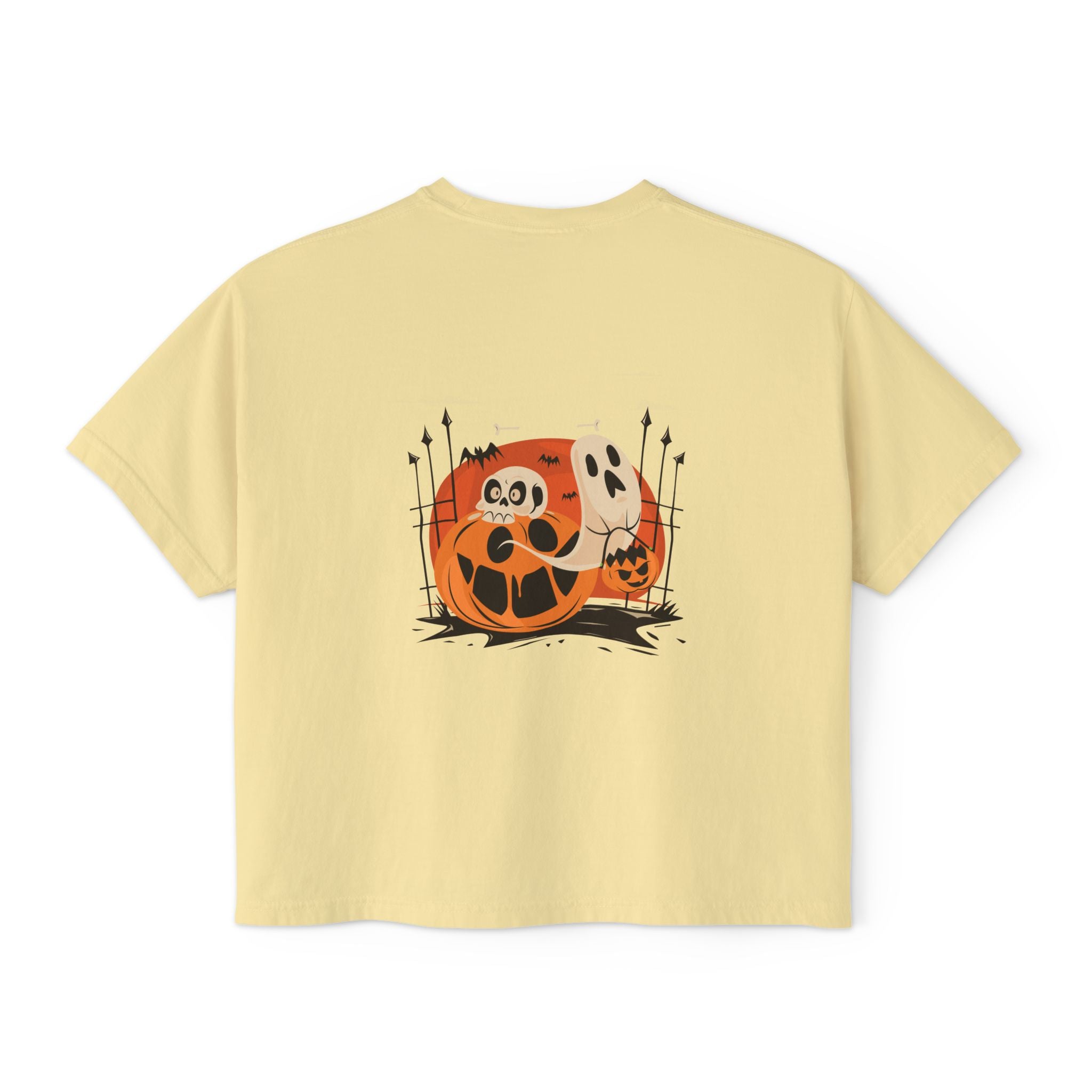 Halloween with Pumpkins | Women's Boxy Tee