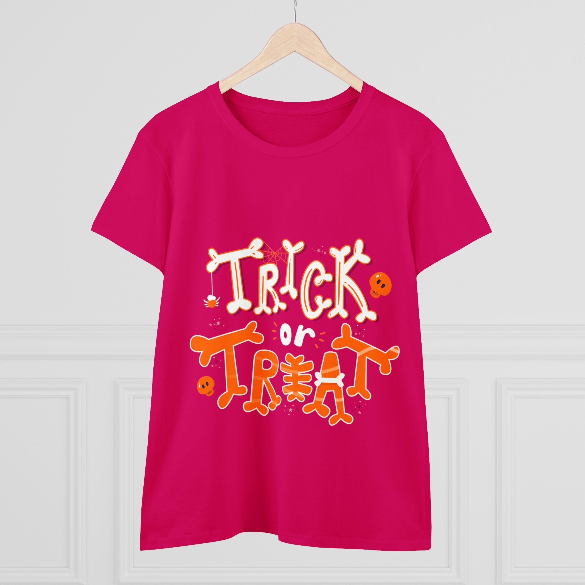 Halloween Trick or Treat | Women's Midweight Cotton Tee