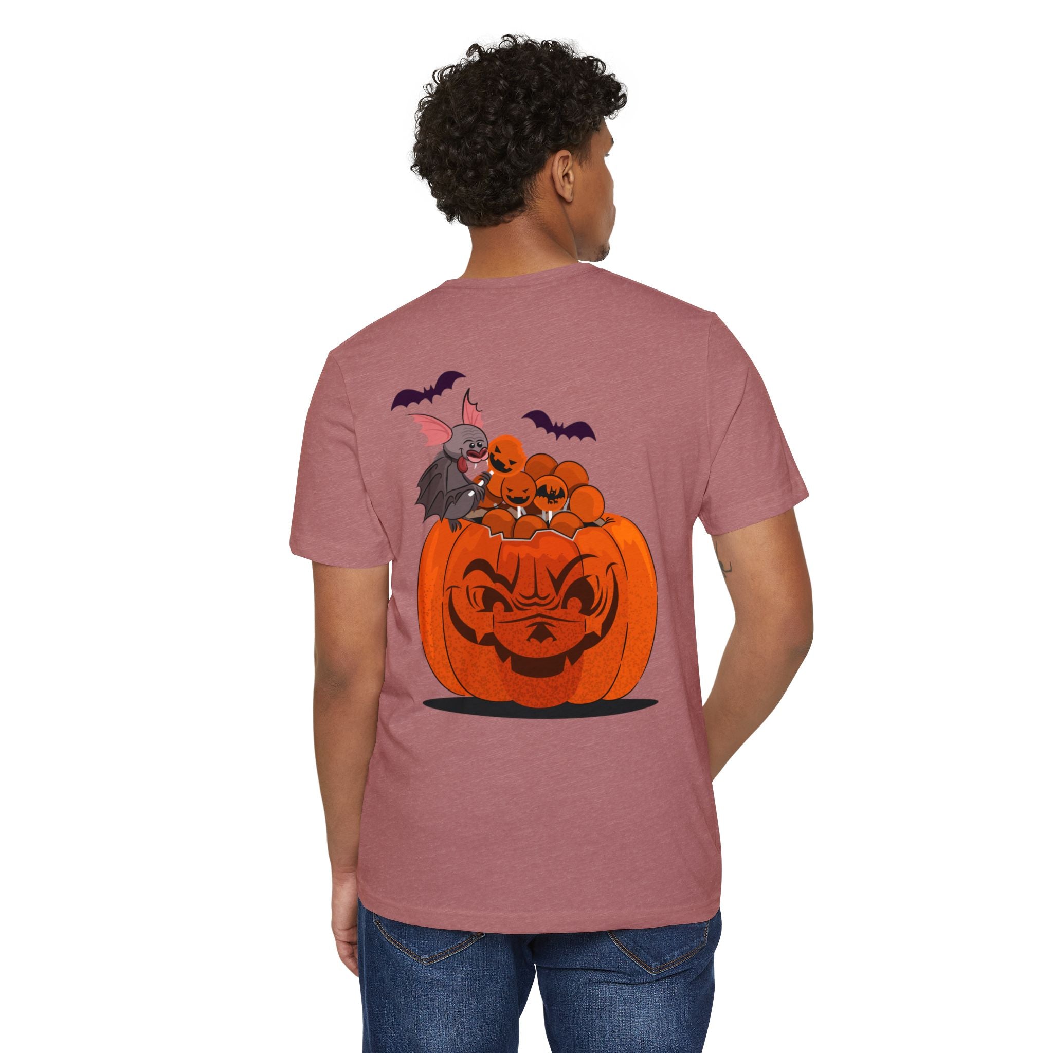 Halloween Trick or Treat | Unisex Recycled Organic T-Shirt