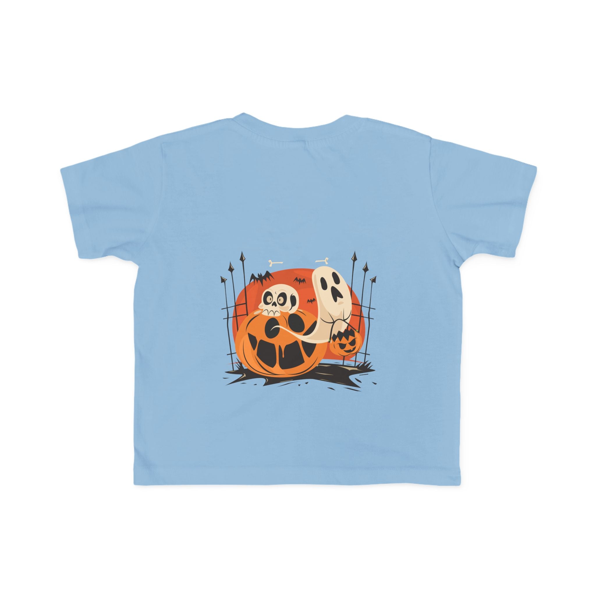 Halloween with Pumpkins | Toddler's Fine Jersey Tee