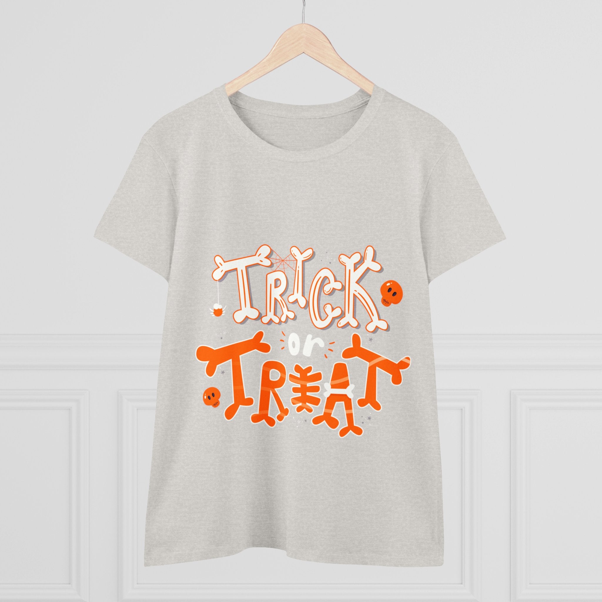 Halloween Trick or Treat | Women's Midweight Cotton Tee