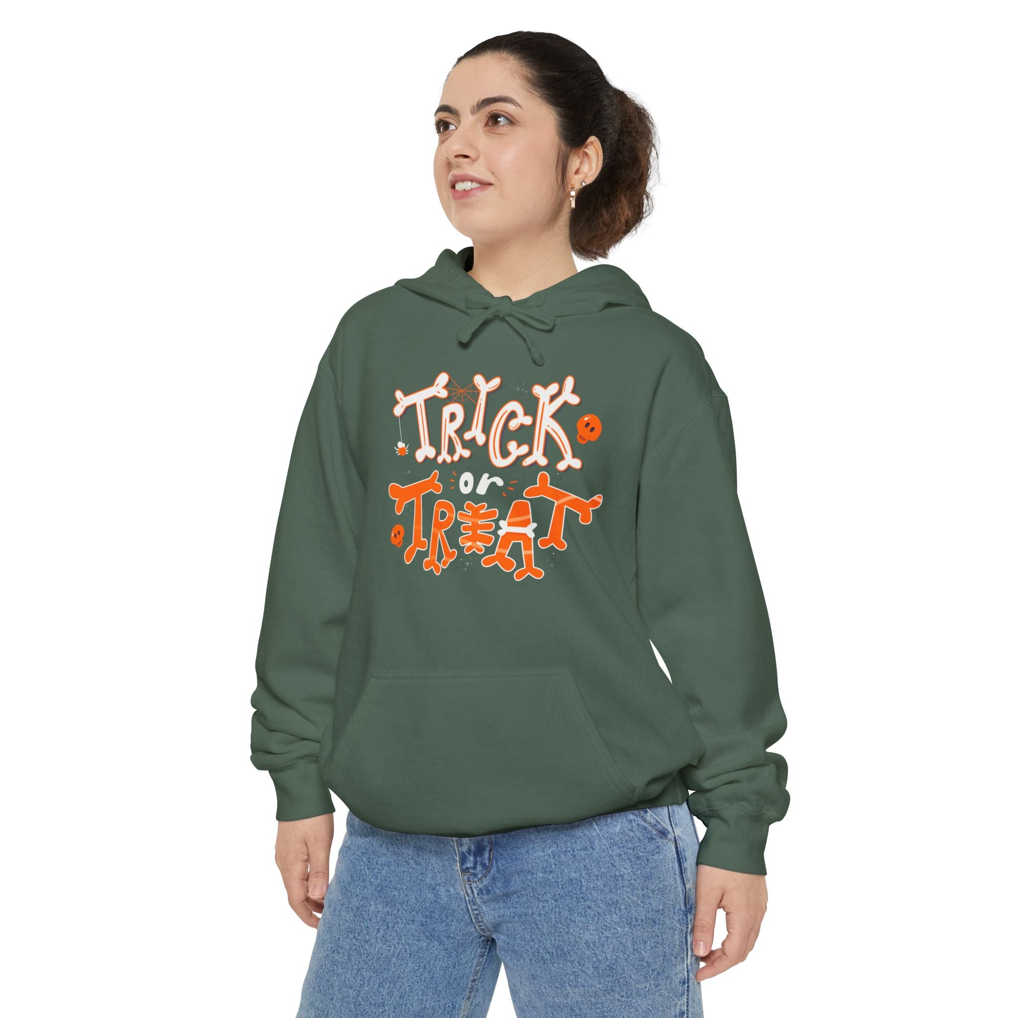 Halloween Trick or Treat | Unisex Garment-Dyed Hoodie