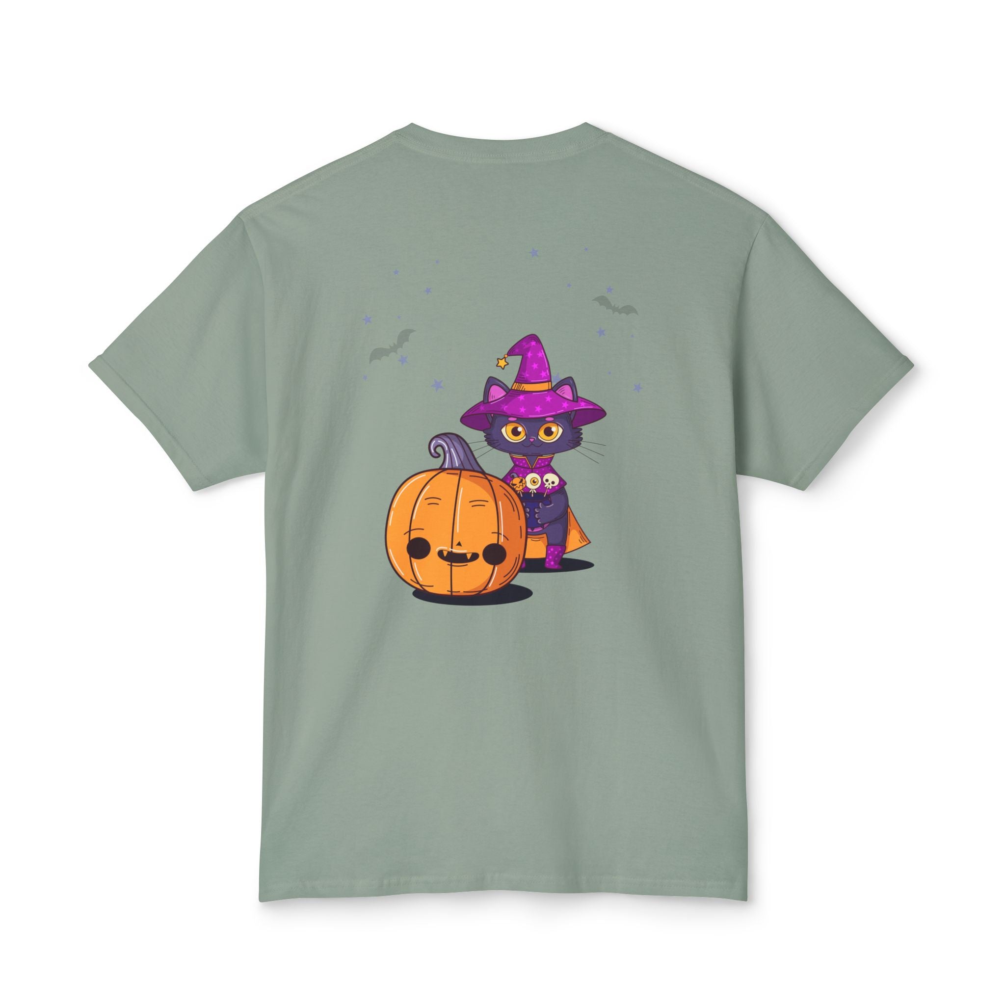 Halloween with Witch's Cats | Unisex HD Cotton™ T-shirt