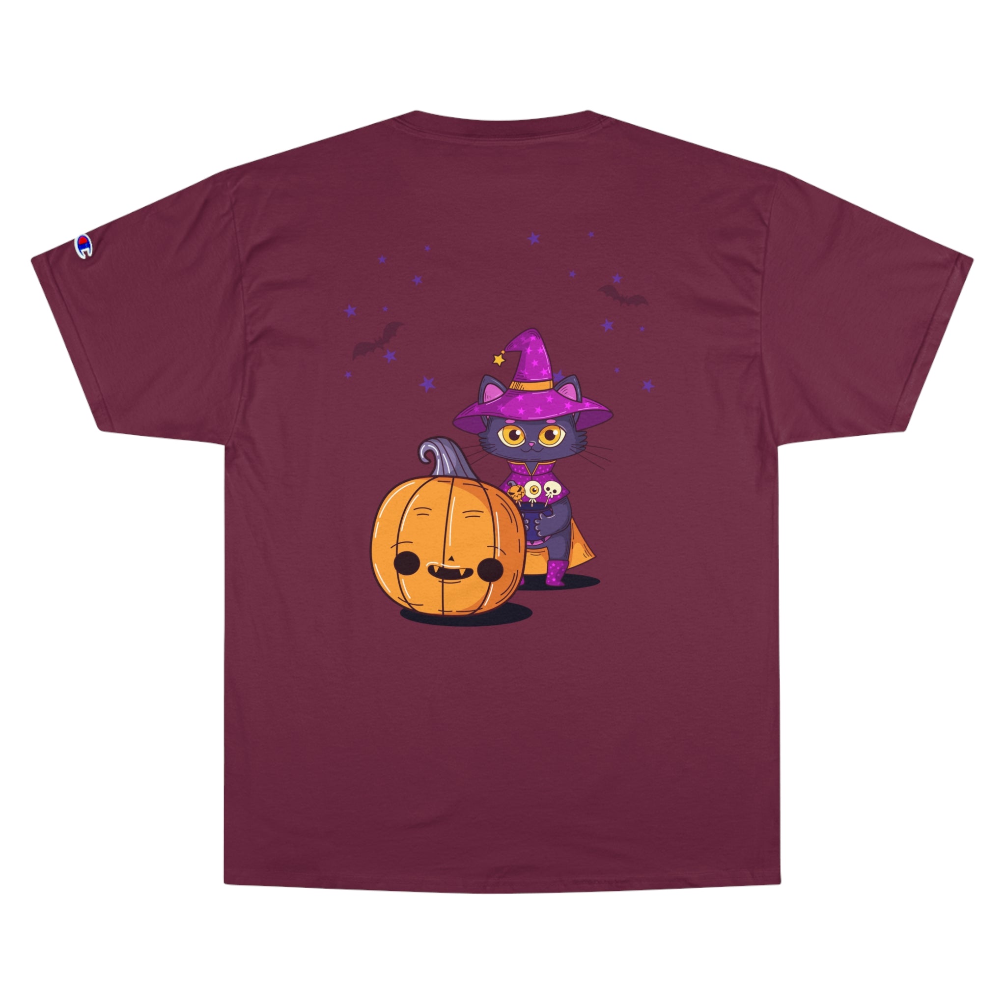 Halloween with Witch's Cats | Champion T-Shirt