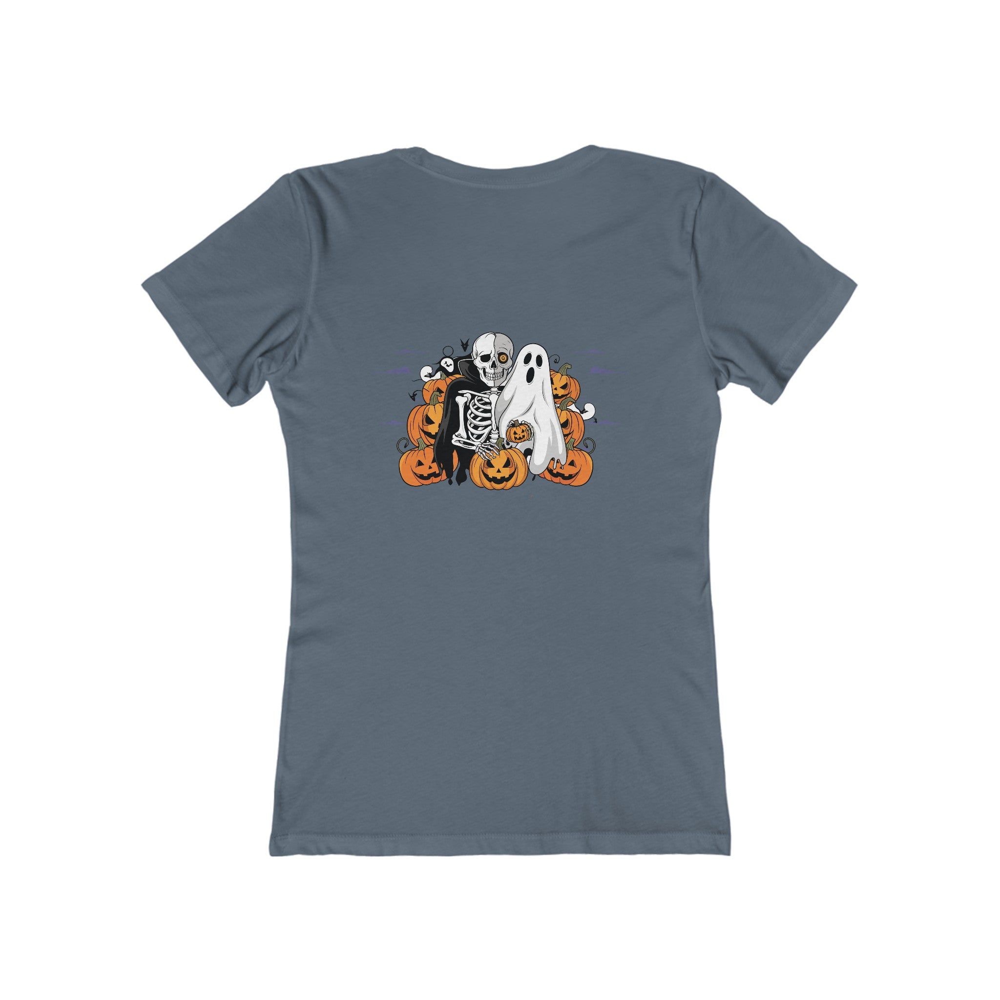 Halloween with Bats | The Boyfriend Tee for Women