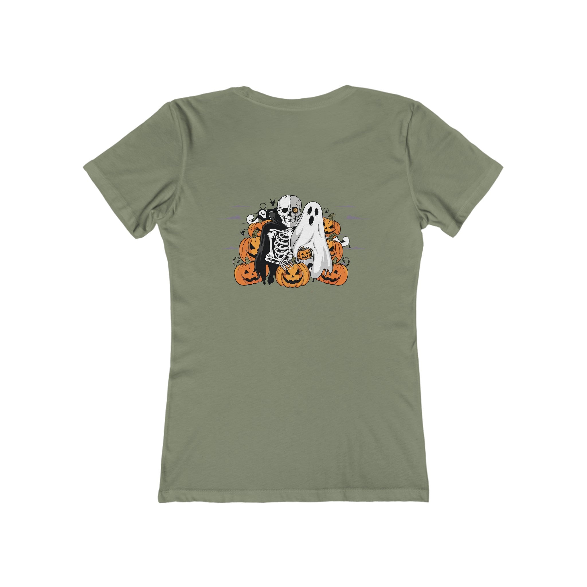 Halloween with Bats | The Boyfriend Tee for Women