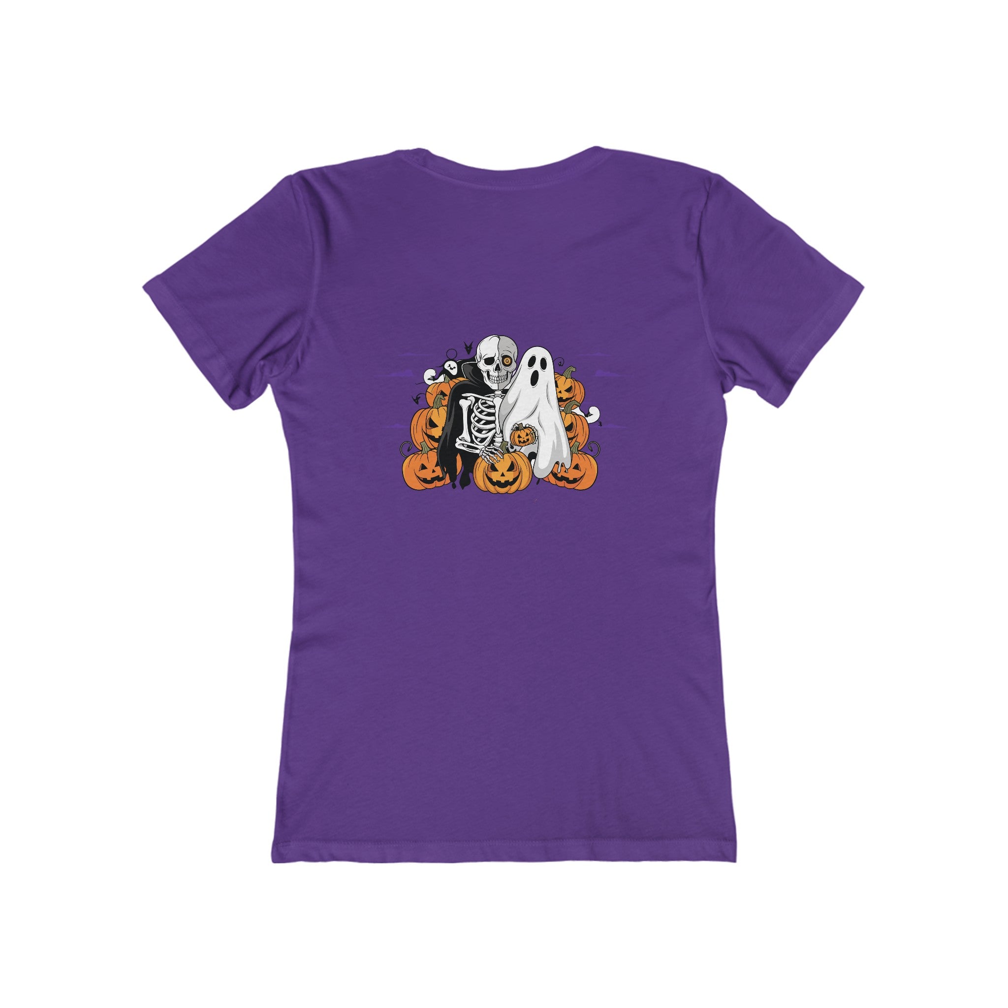 Halloween with Bats | The Boyfriend Tee for Women