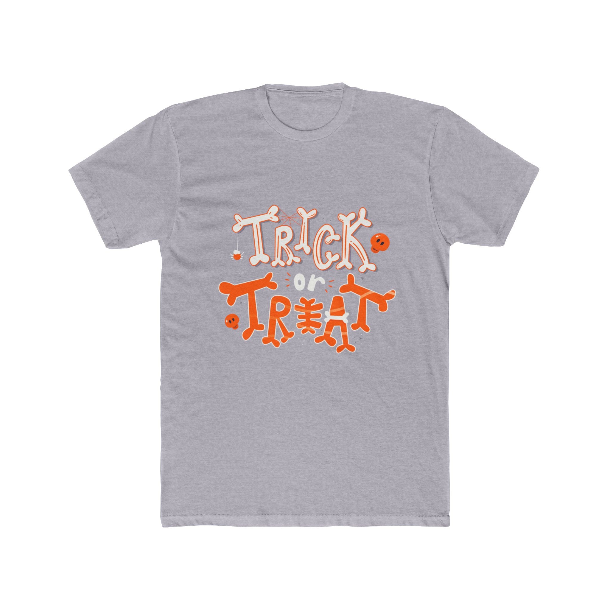 Halloween Trick or Treat | Unisex Cotton Crew Tee