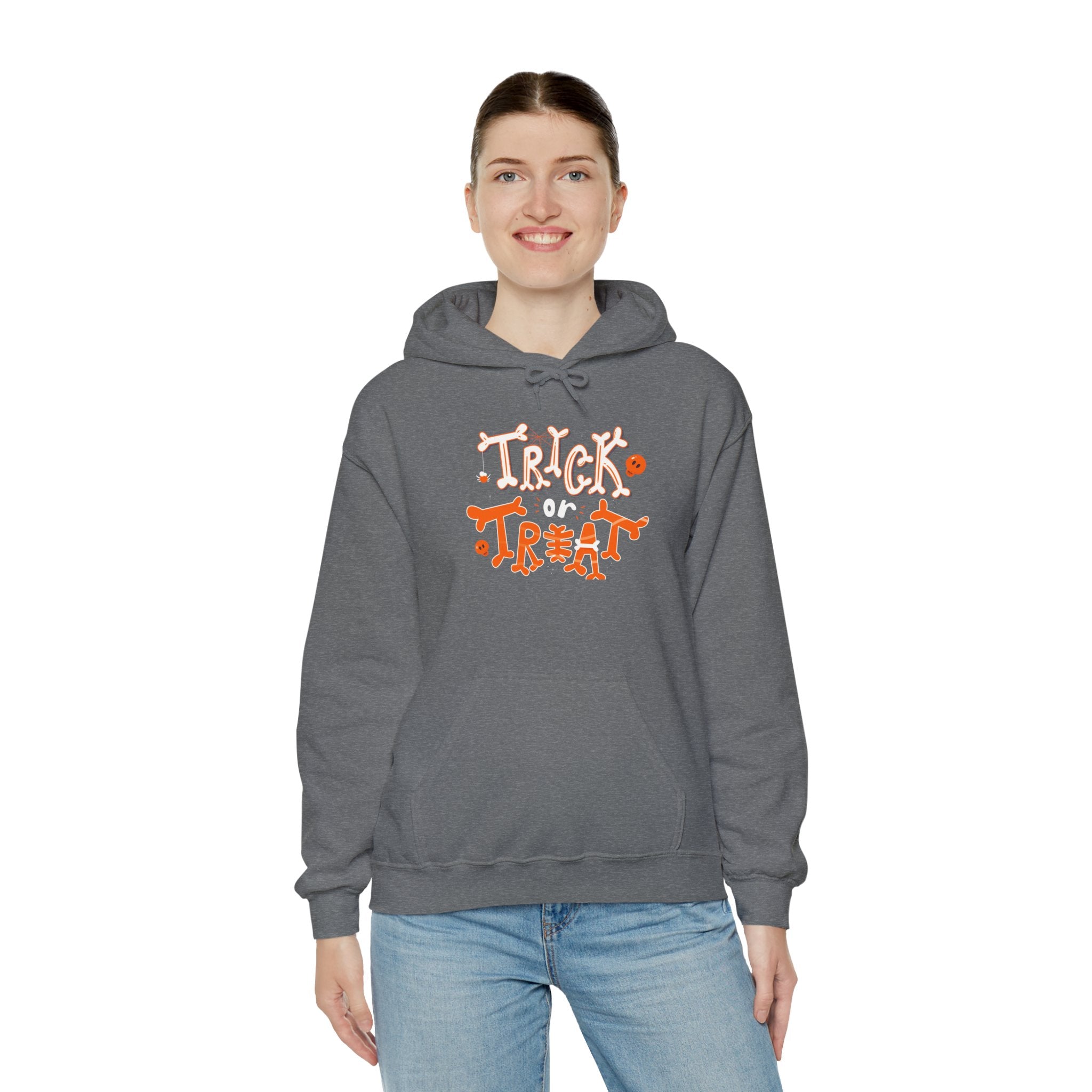 Halloween Trick or Treat  | Unisex Heavy Blend Hooded Sweatshirt