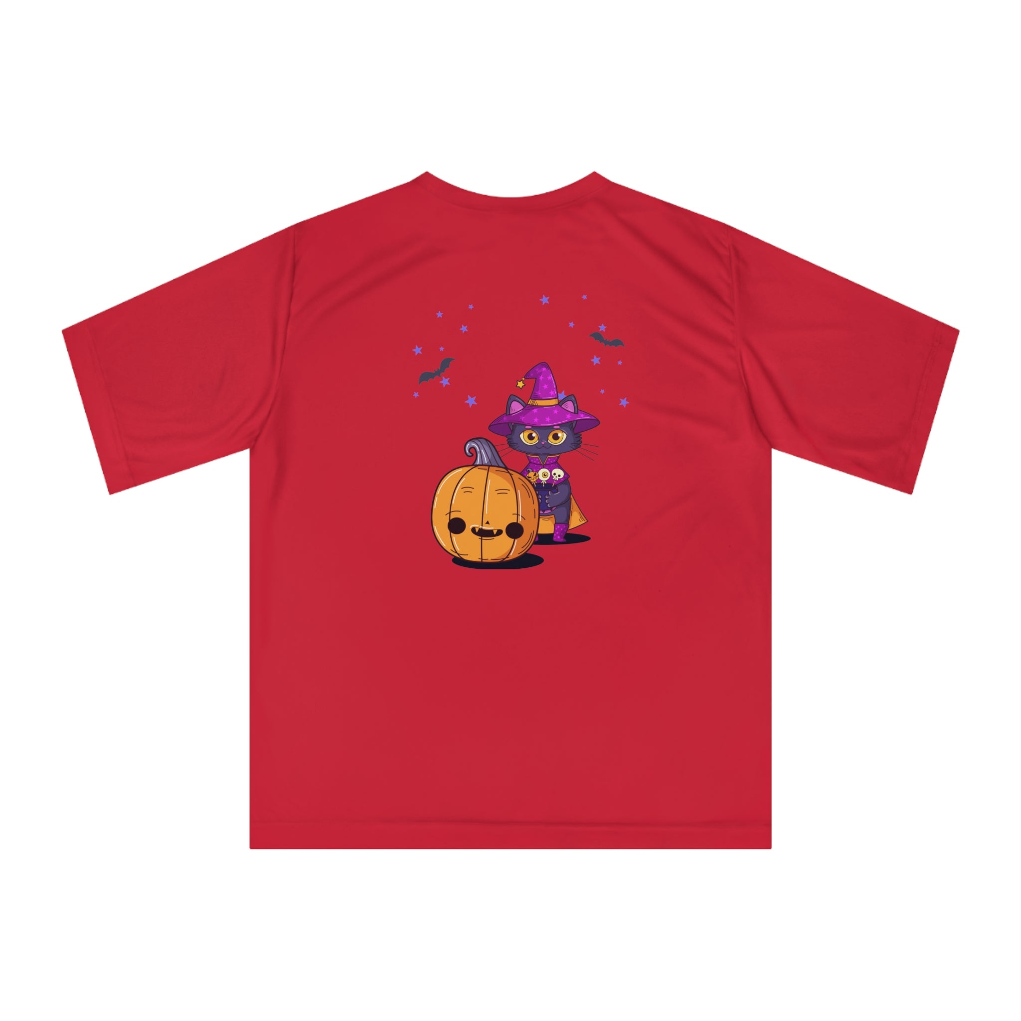 Halloween with Witch's Cats | Unisex Zone Performance T-shirt