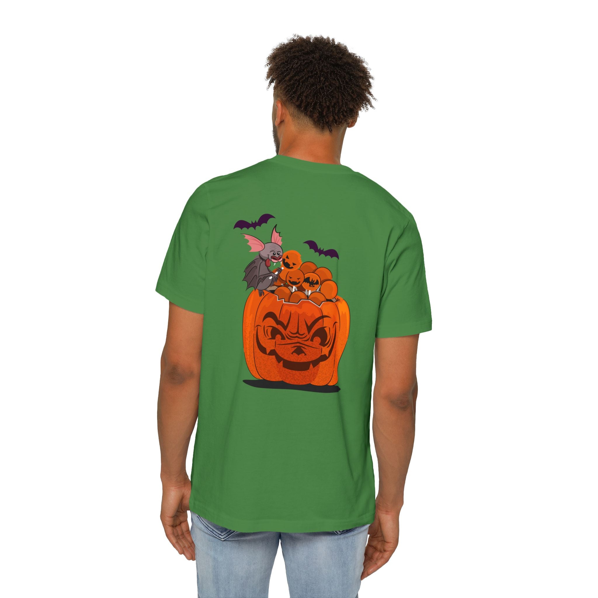 Halloween Trick or Treat | USA-Made Unisex Short-Sleeve Jersey T-Shirt