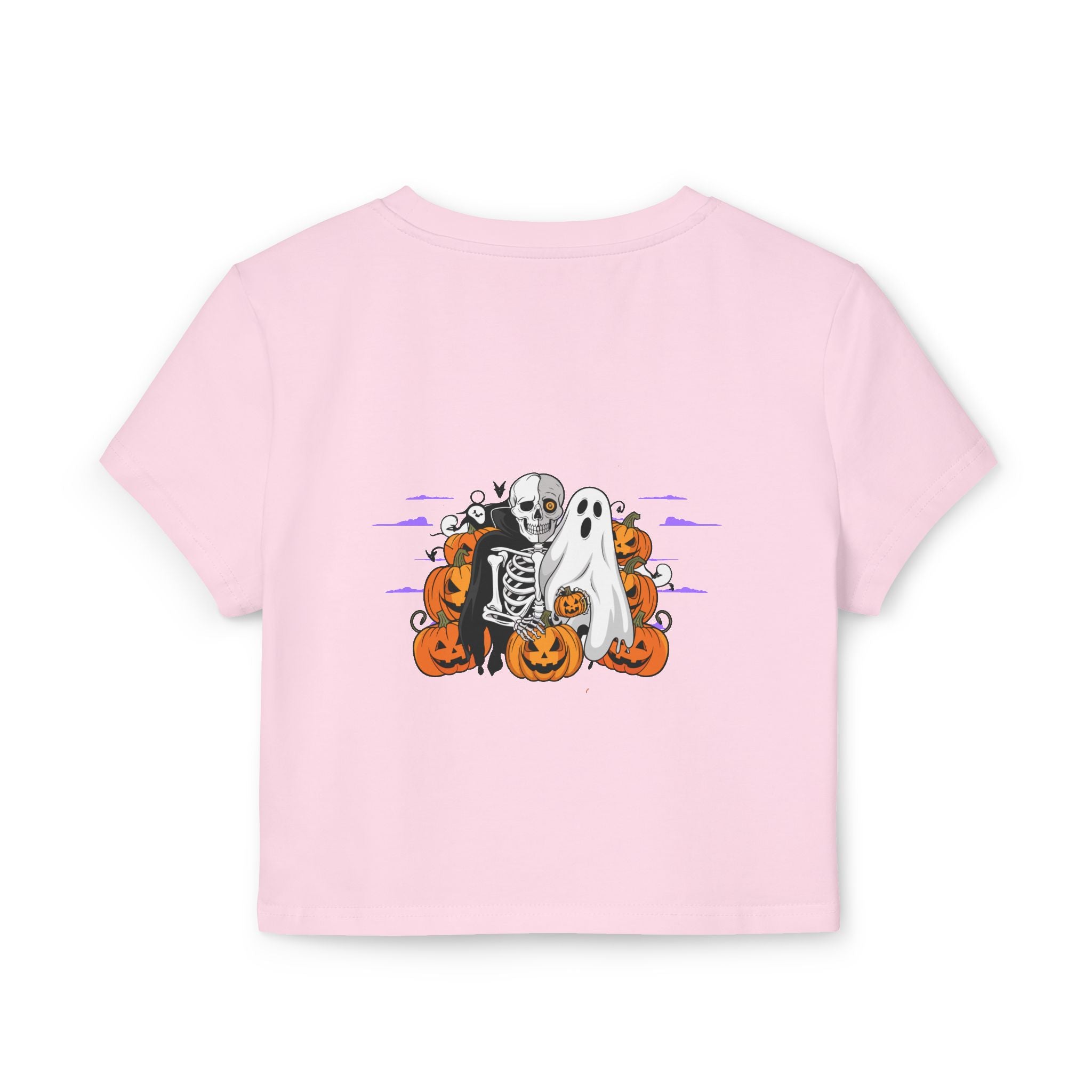 Halloween with Bats | Women's Baby Tee