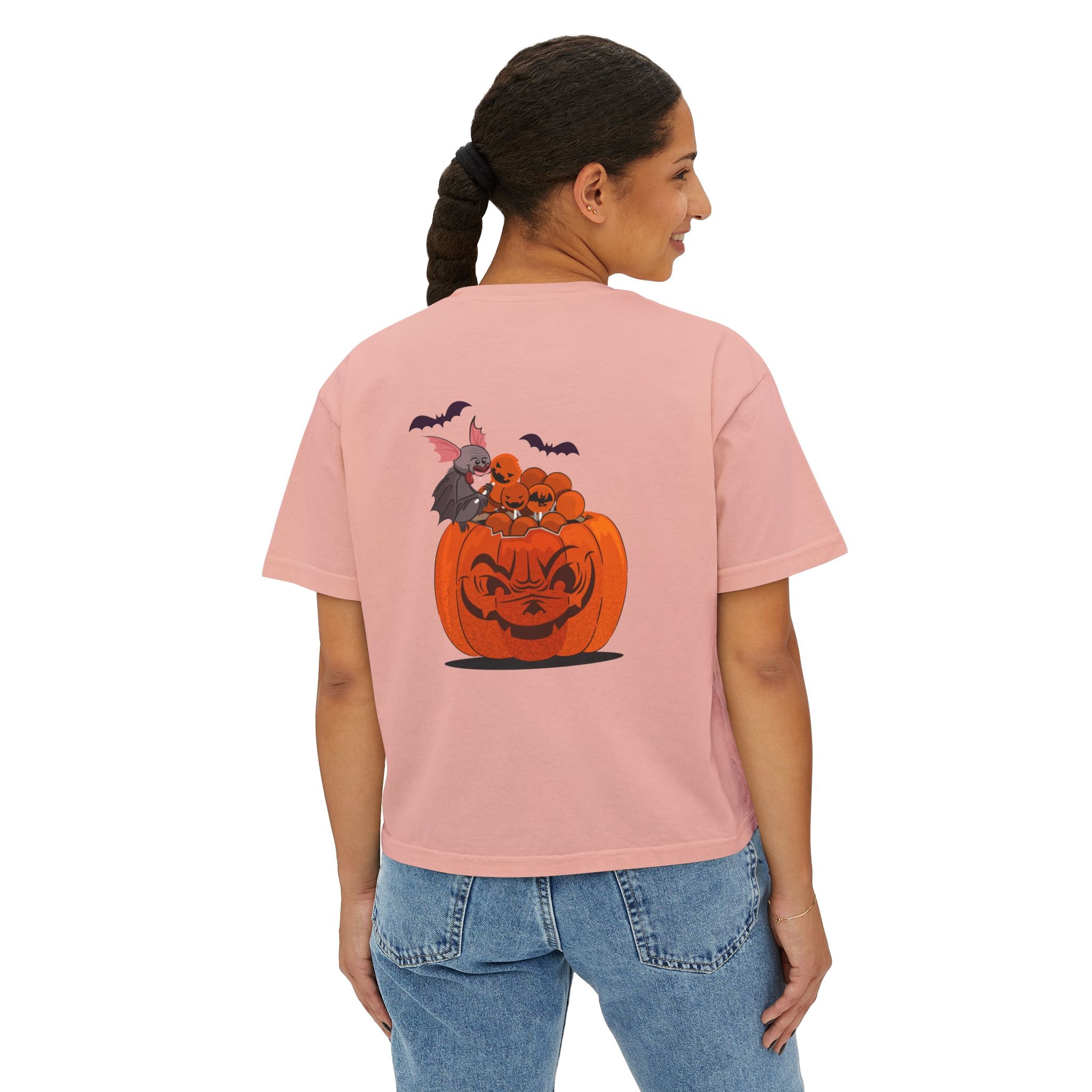 Halloween Trick or Treat | Women's Boxy Tee