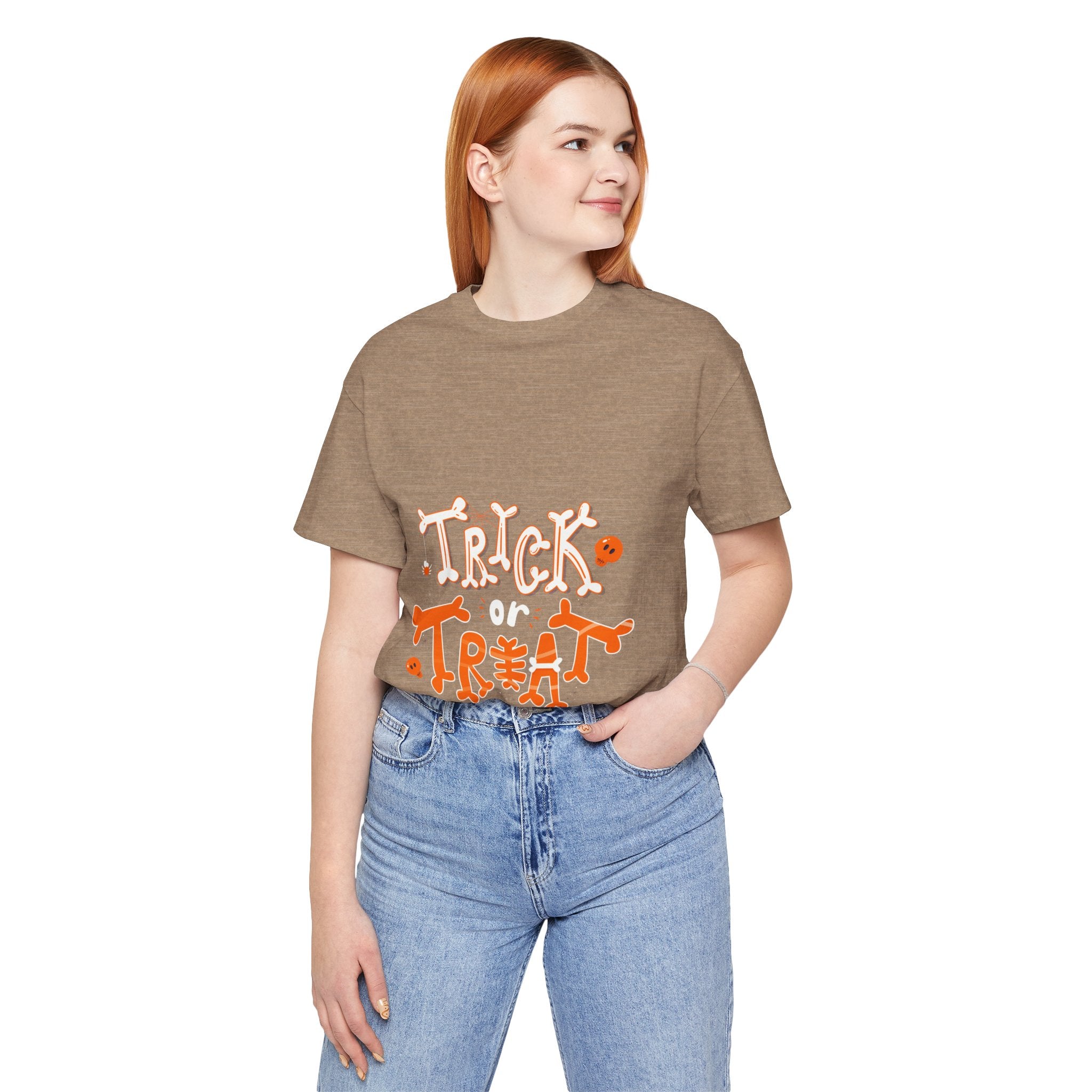Halloween Trick or Treat  | Unisex Jersey Short Sleeve Tee