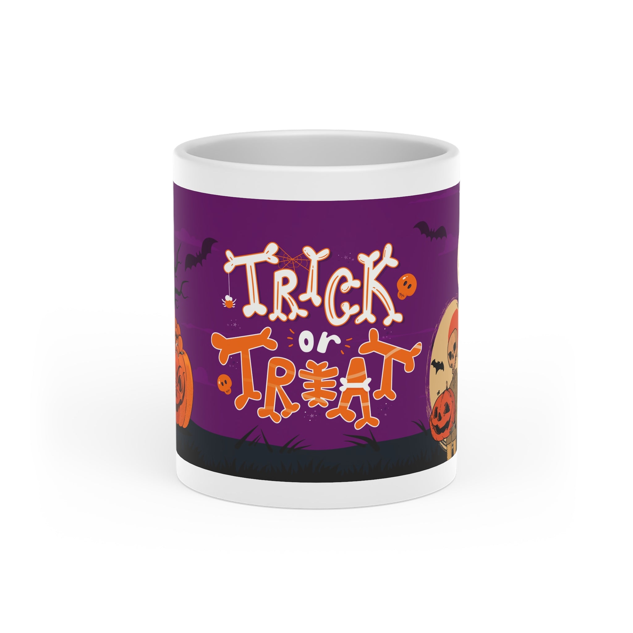 Halloween Trick or Treat | Heart-Shaped Mug