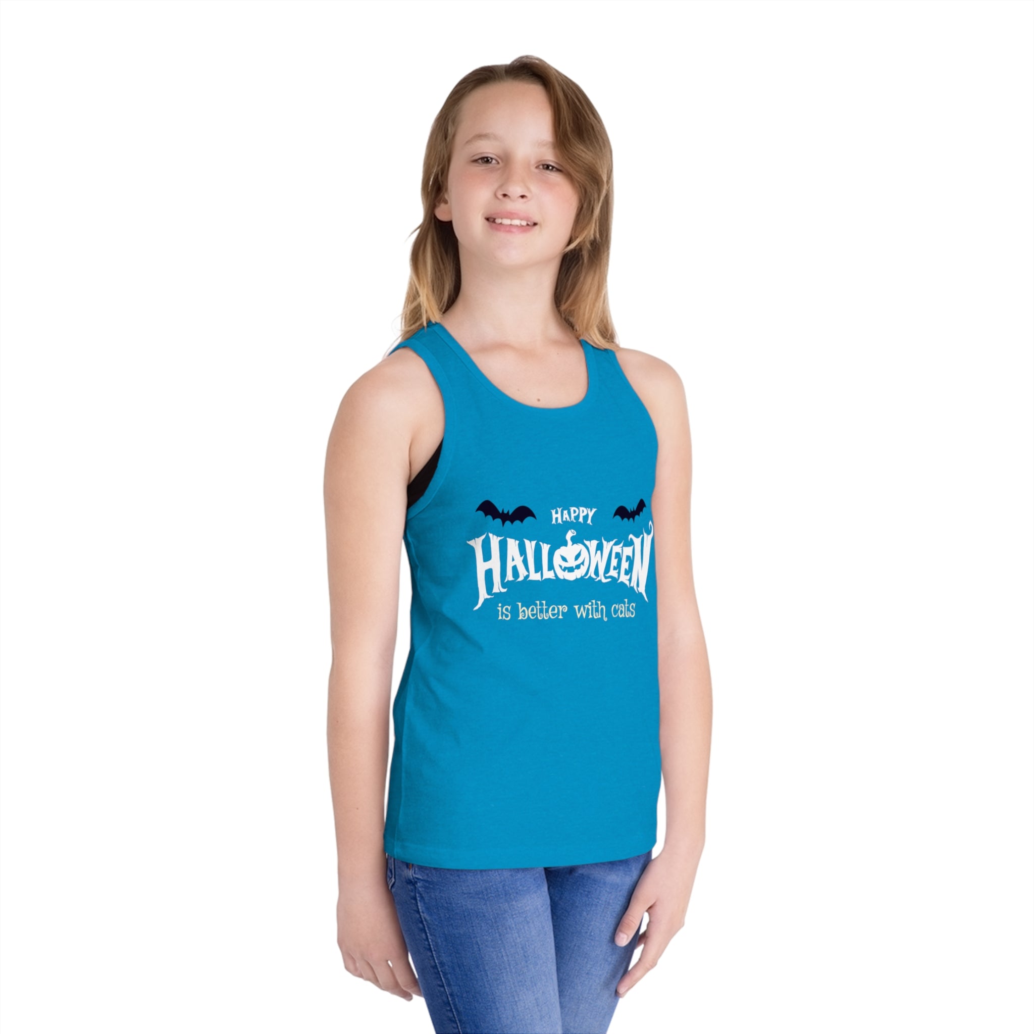 Happy Halloween | Kid's Jersey Tank Top