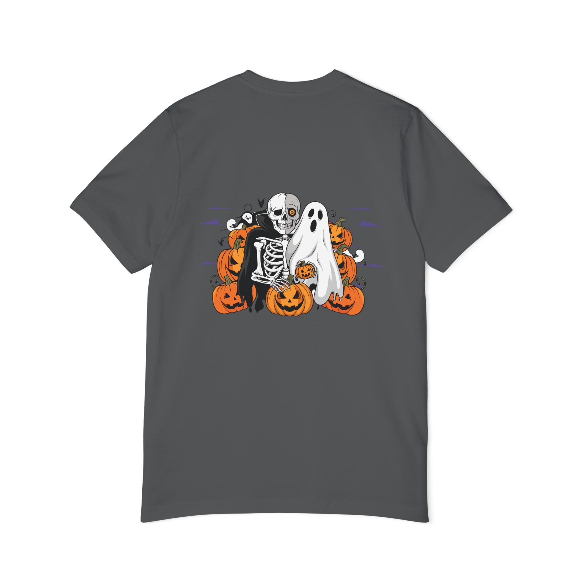 Halloween with Bats | USA-Made Unisex Short-Sleeve Jersey T-Shirt