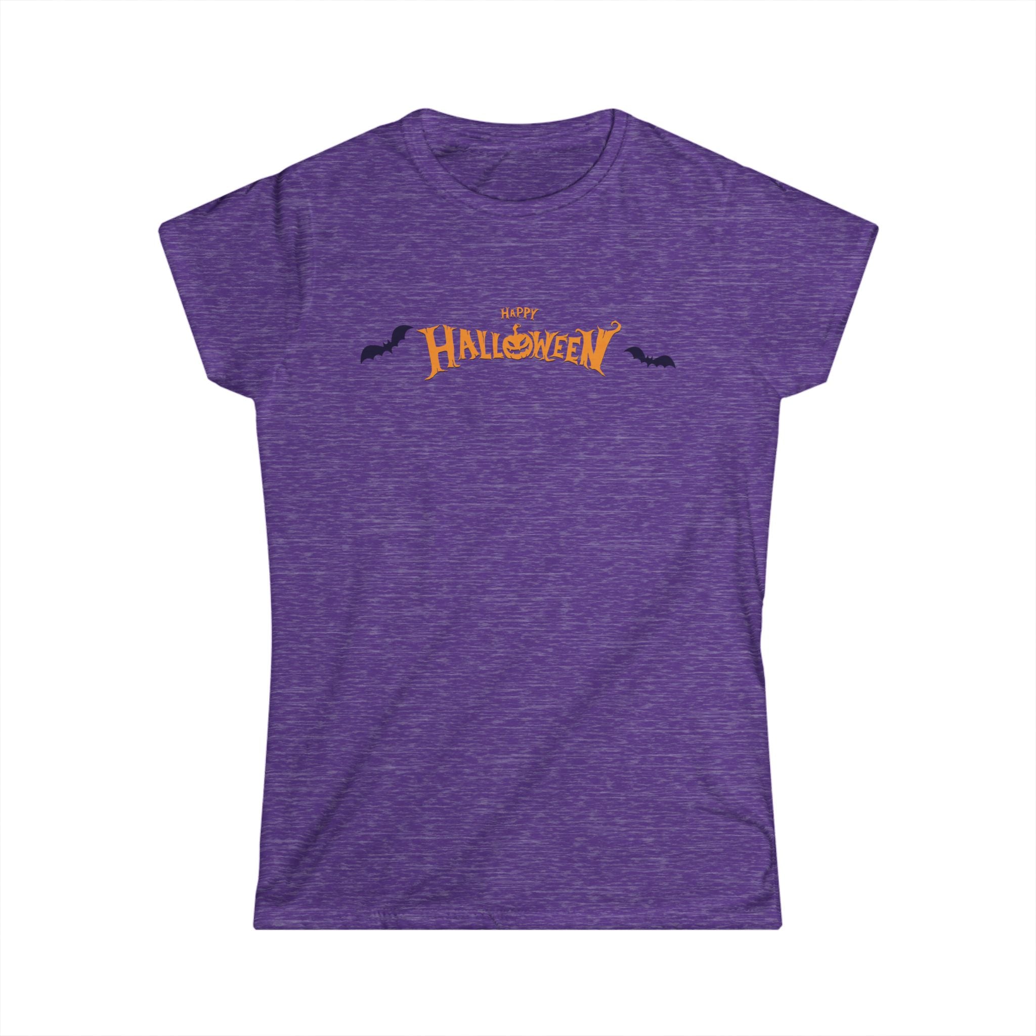 Halloween with Bats | Women's Softstyle Tee