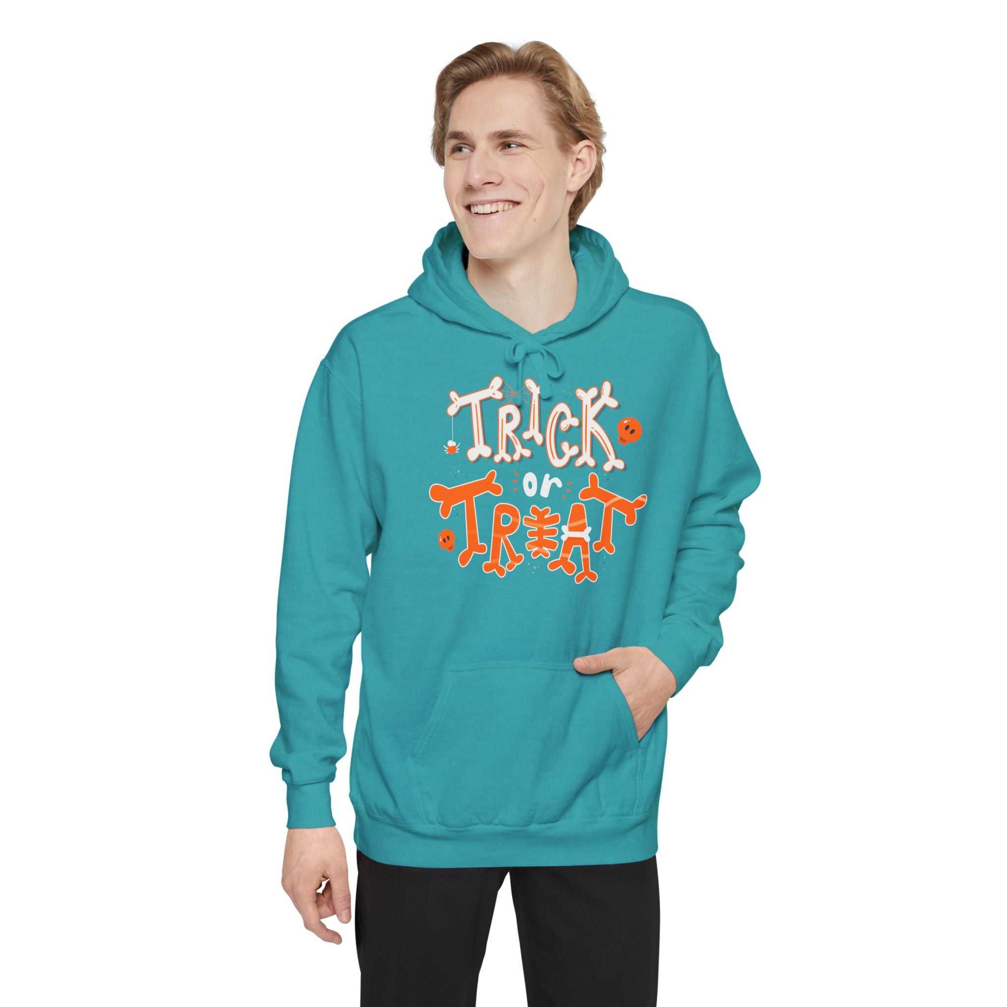 Halloween Trick or Treat | Unisex Garment-Dyed Hoodie