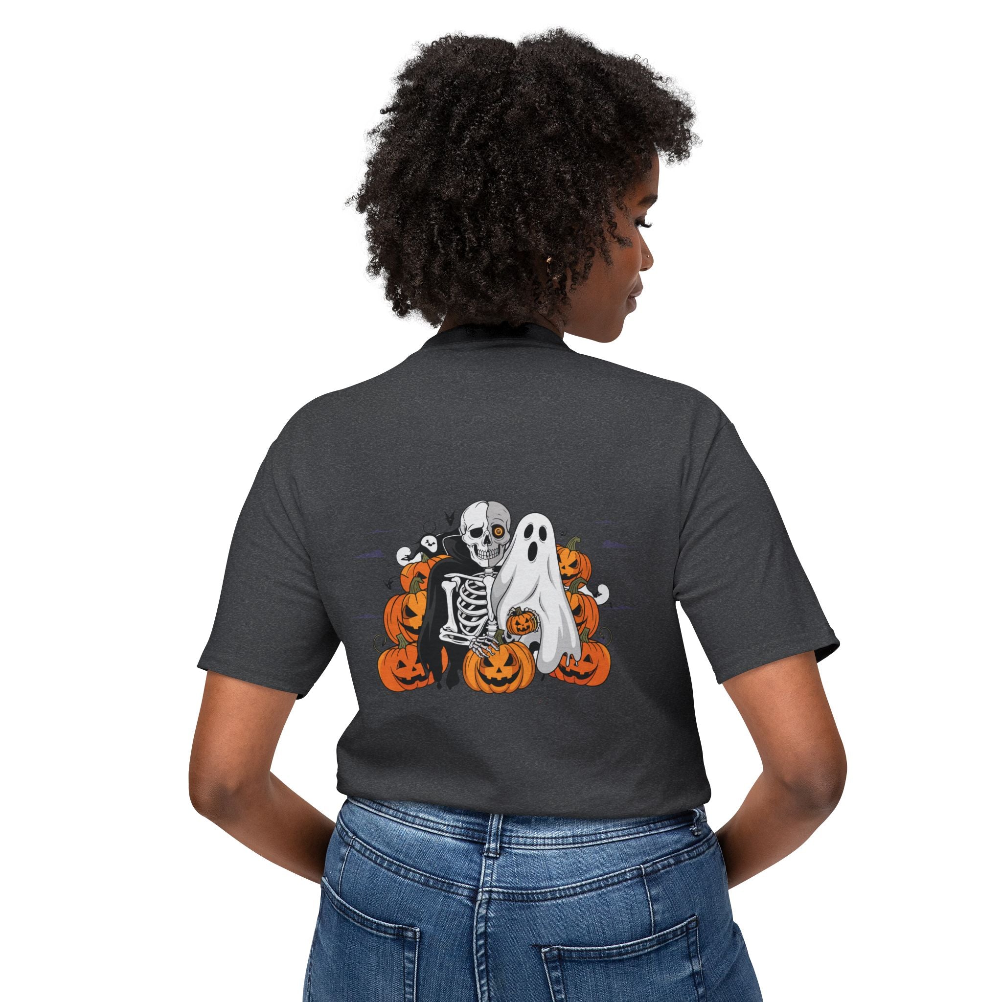 Halloween with Bats | Unisex HD Cotton™ T-shirt