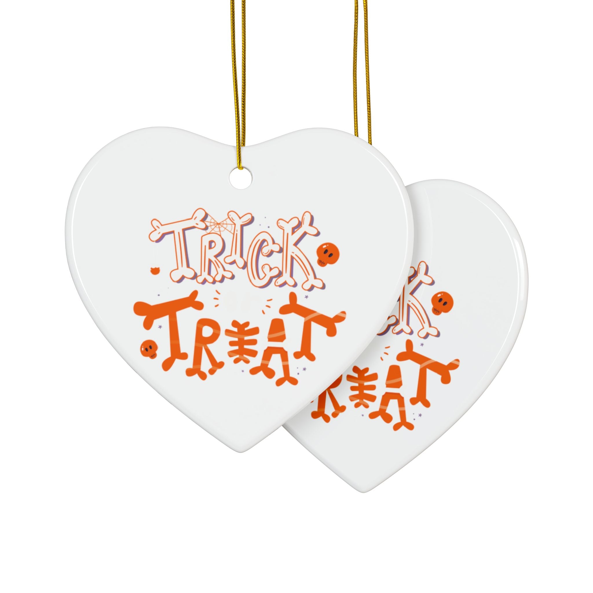 Halloween Trick or Treat | Ceramic Ornaments