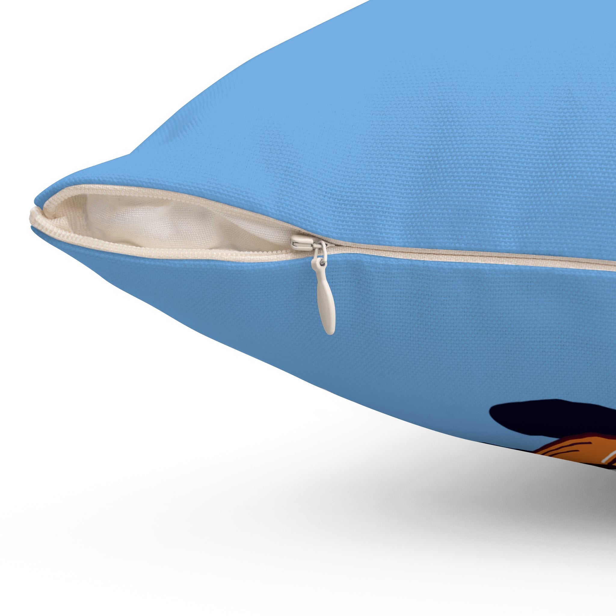 Halloween with Witch's Cats | Spun Polyester Square Pillow