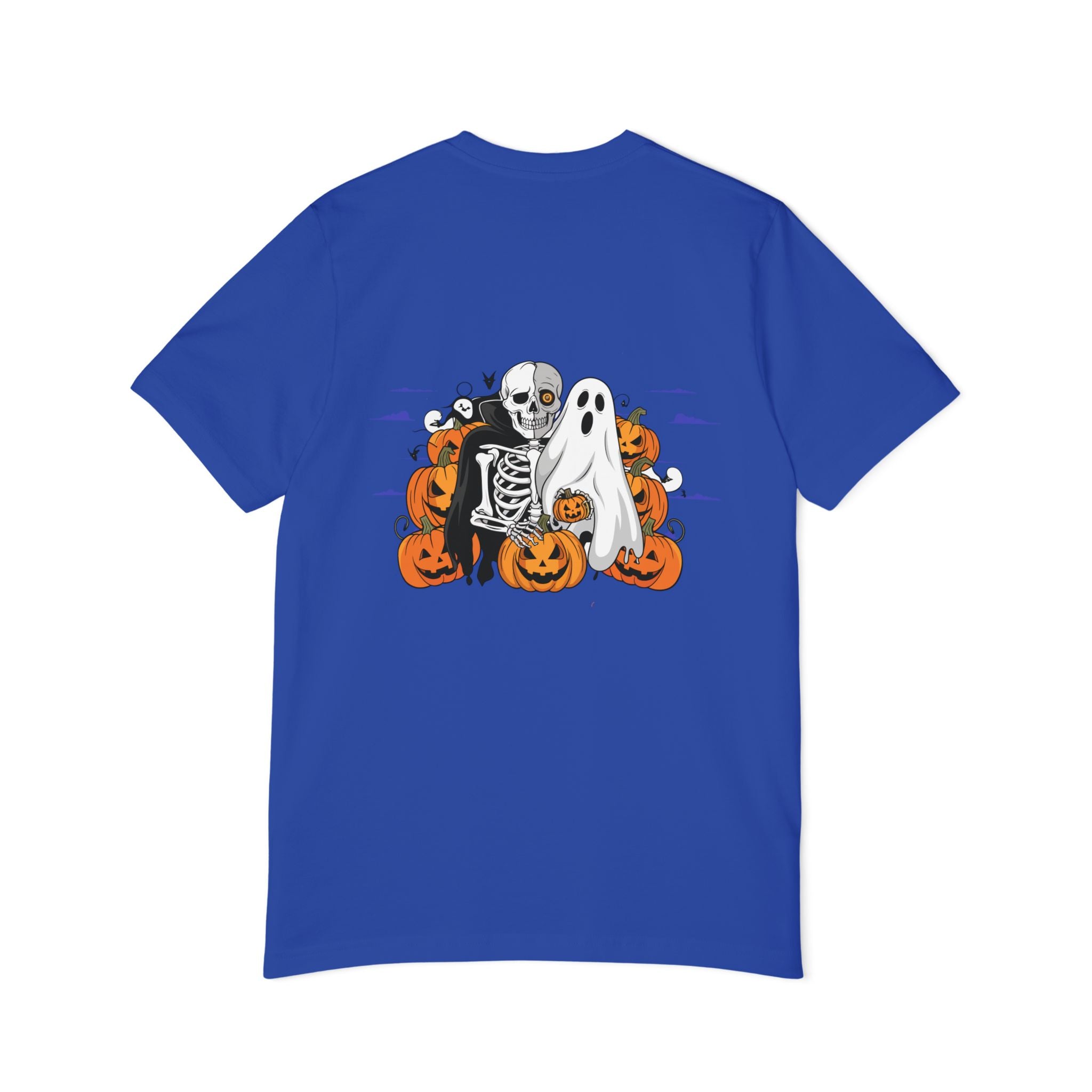 Halloween with Bats | USA-Made Unisex Short-Sleeve Jersey T-Shirt