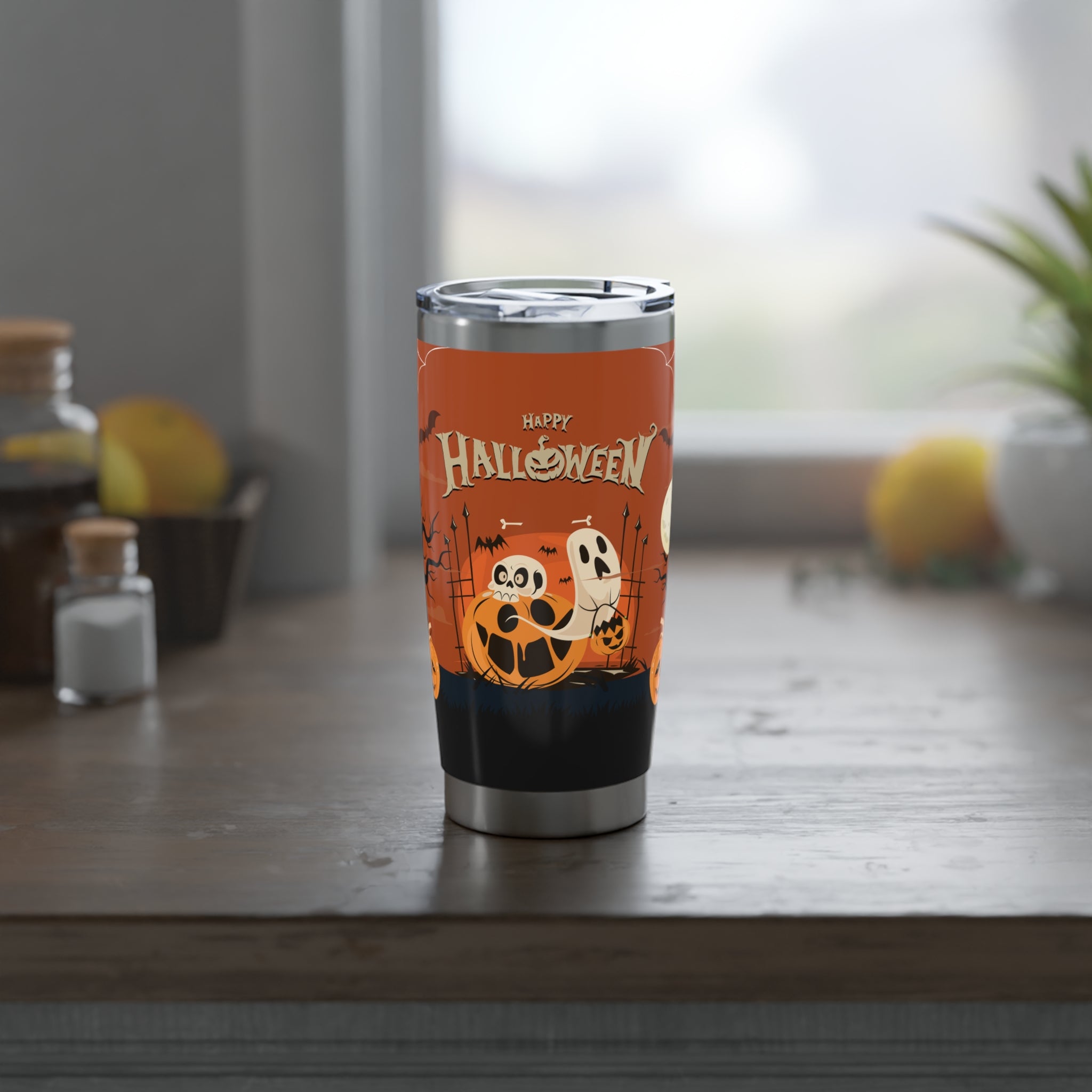 Happy Halloween with Pumpkin | Vagabond Tumbler