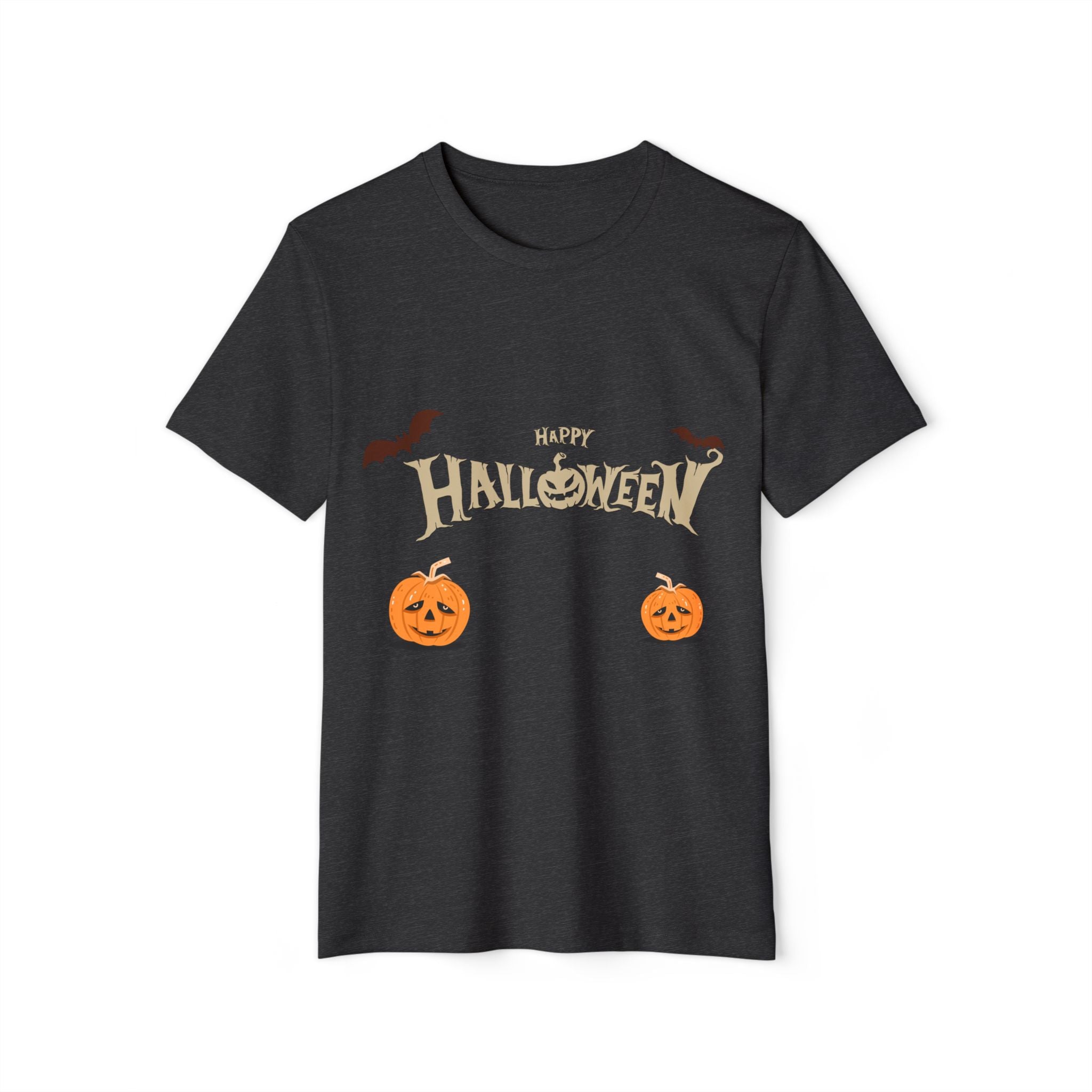 Halloween with Pumpkins | Unisex Recycled Organic T-Shirt
