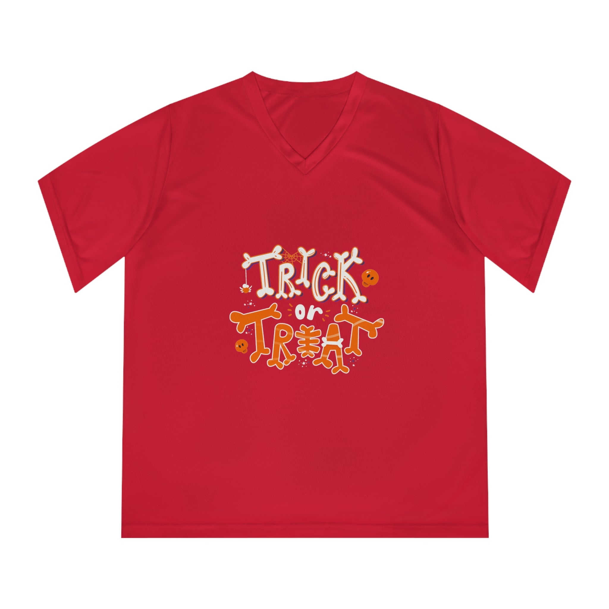 Halloween Trick or Treat | Women's Performance V-Neck T-Shirt