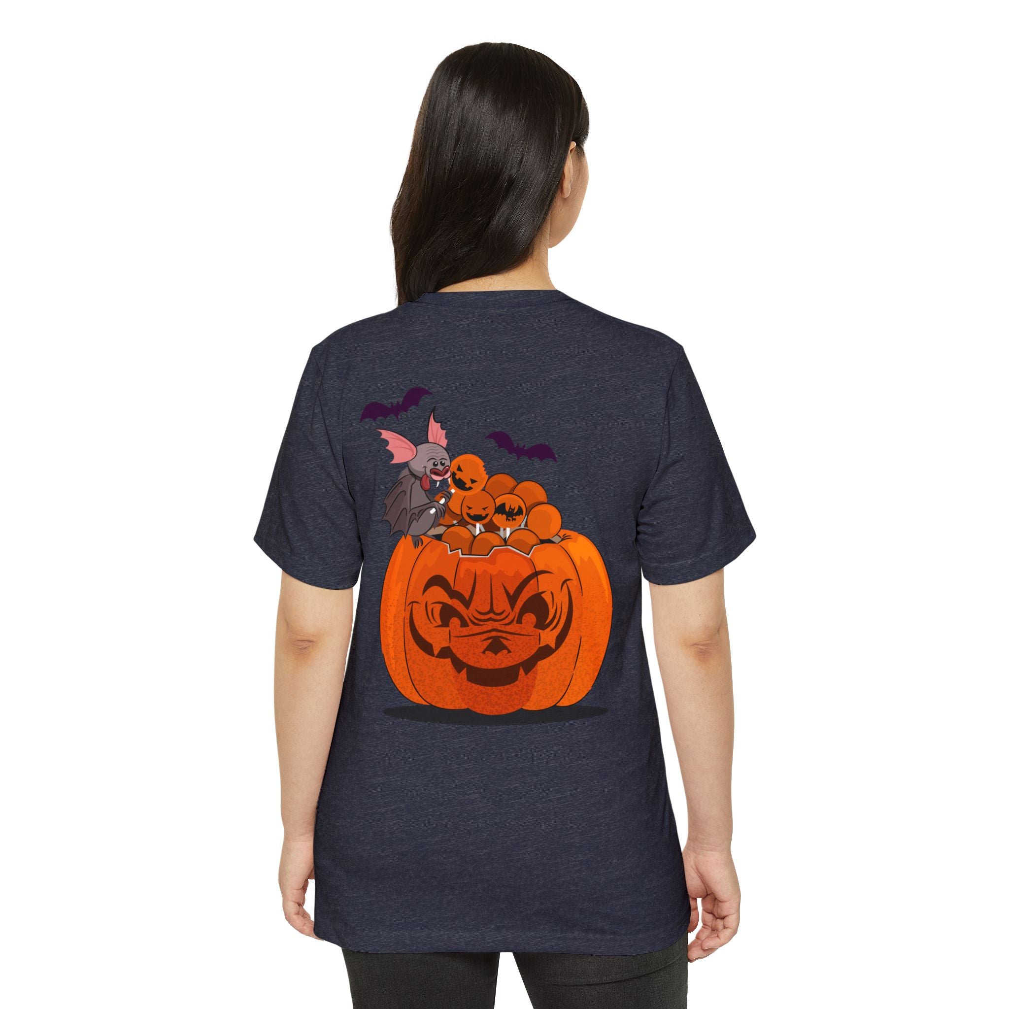 Halloween Trick or Treat | Unisex Recycled Organic T-Shirt