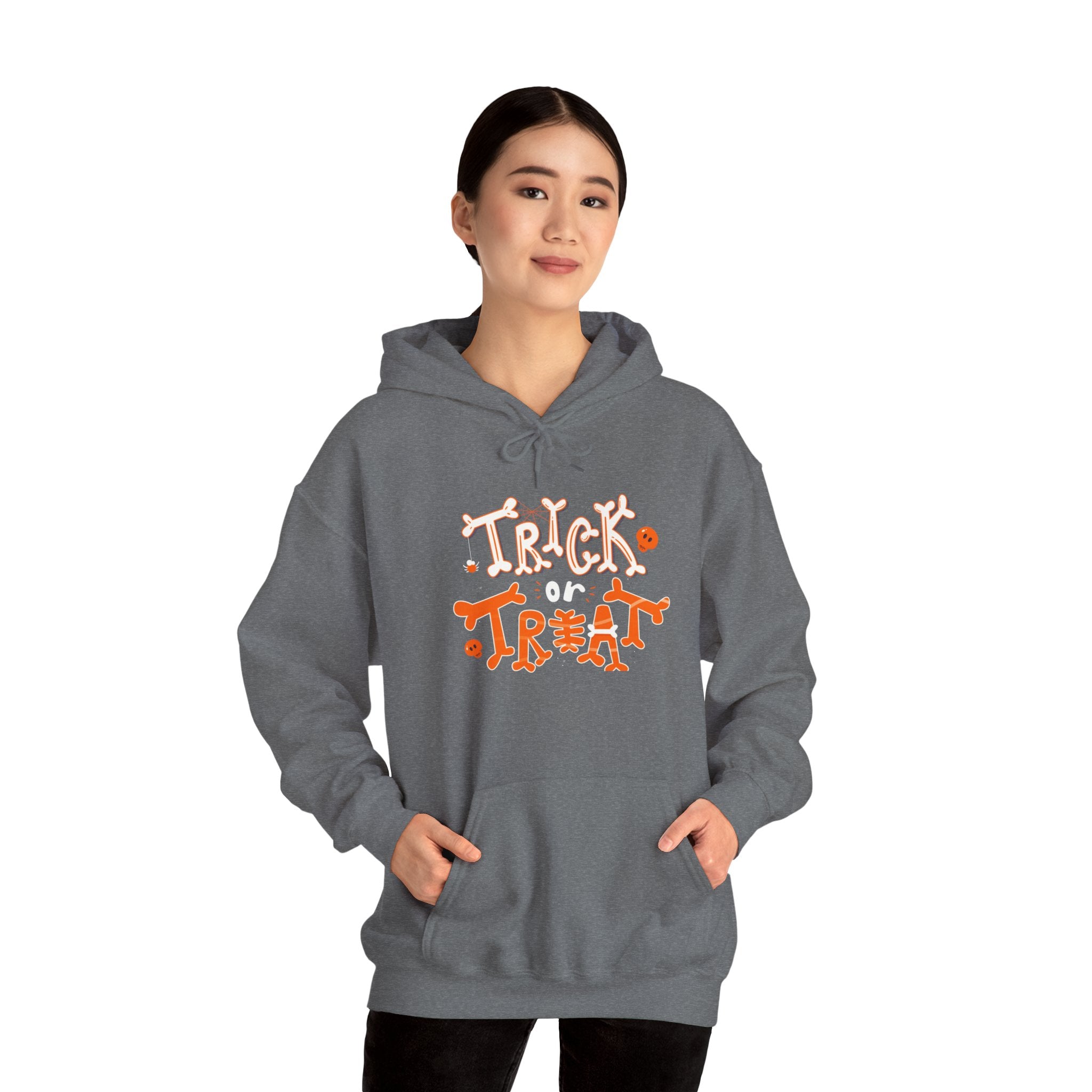 Halloween Trick or Treat  | Unisex Heavy Blend Hooded Sweatshirt
