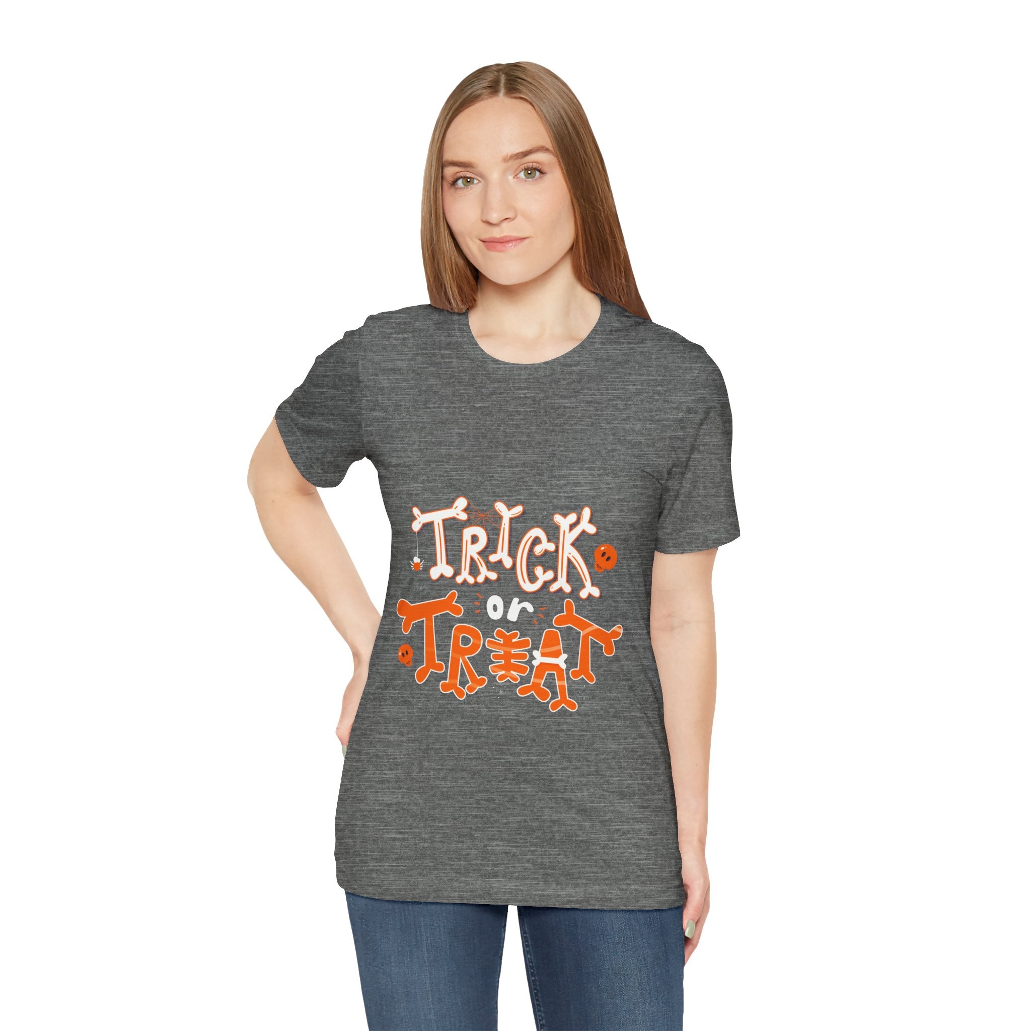 Halloween Trick or Treat  | Unisex Jersey Short Sleeve Tee