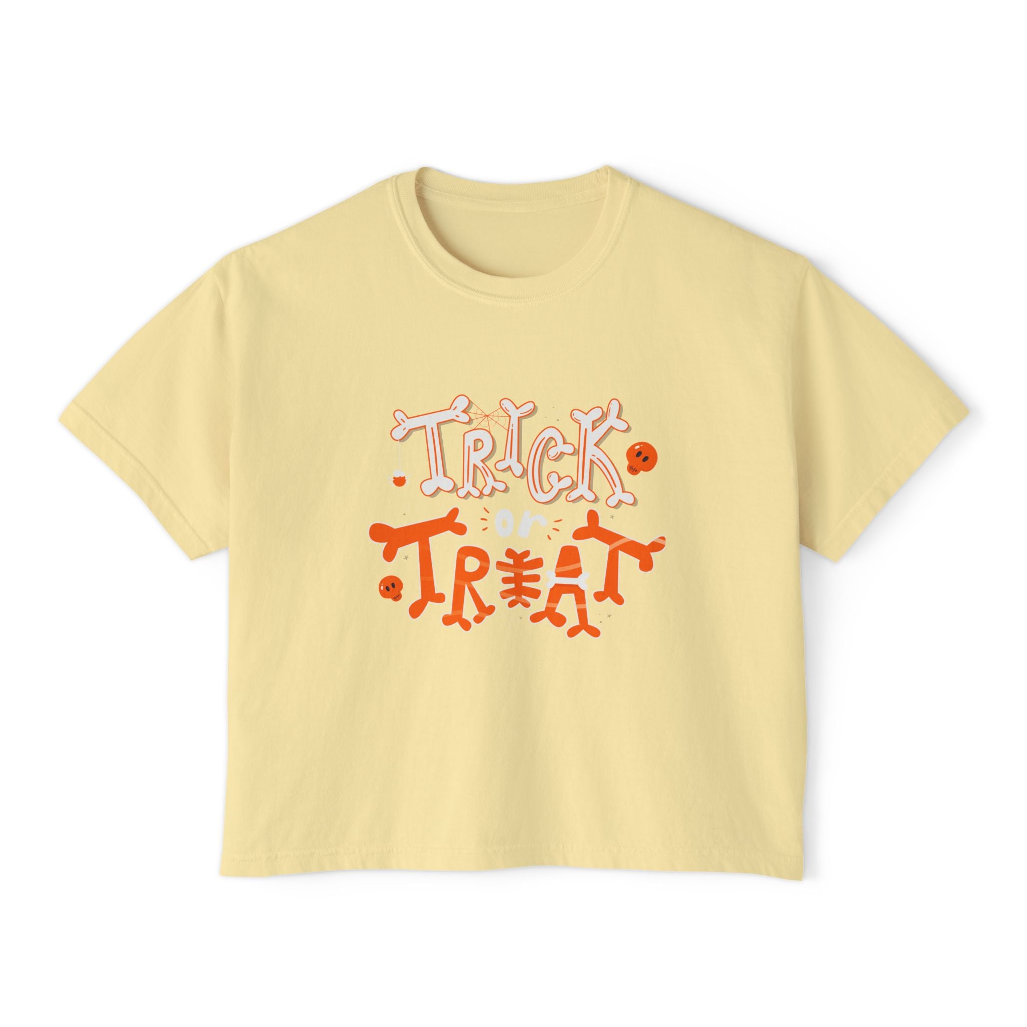 Halloween Trick or Treat | Women's Boxy Tee