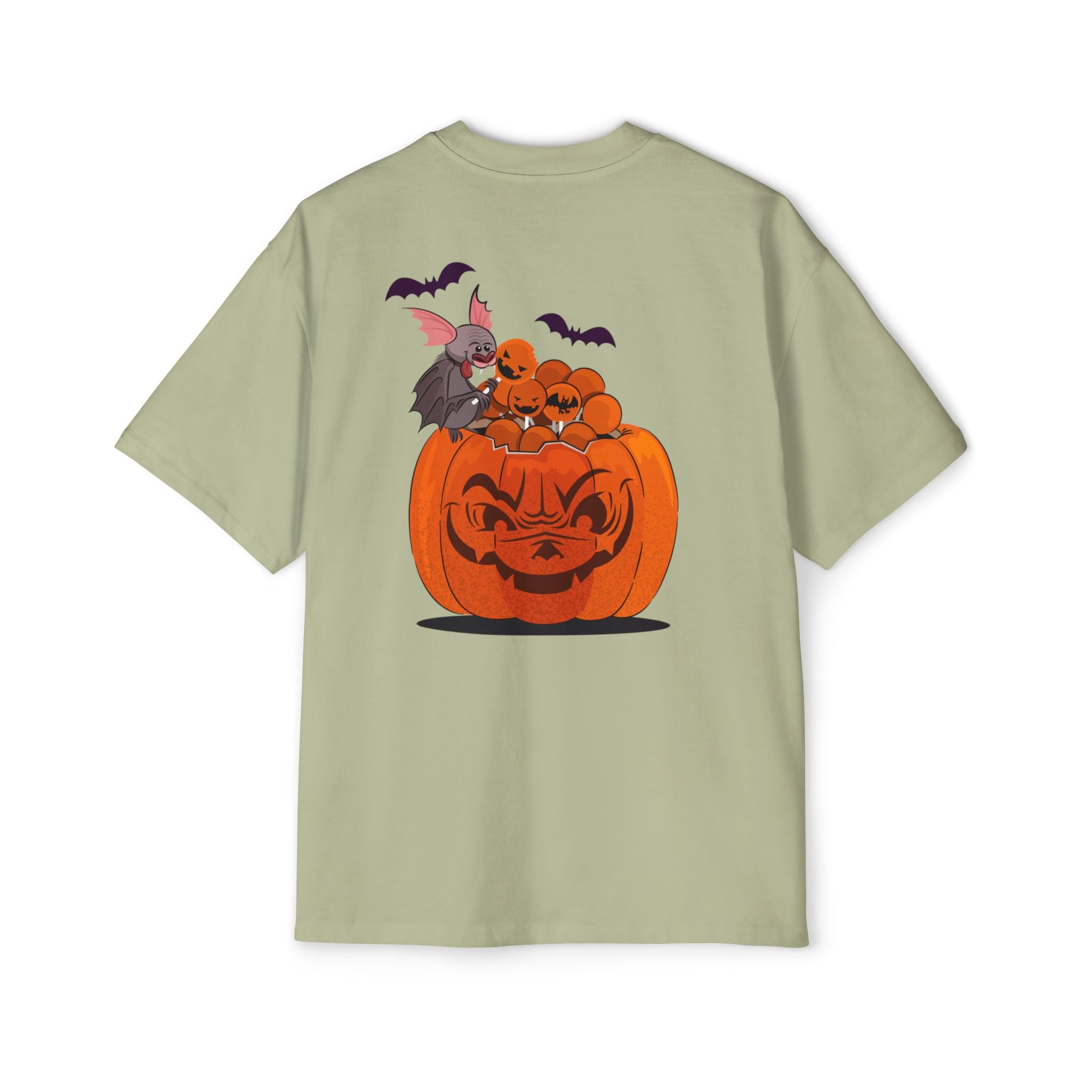 Halloween Trick or Treat | Men's Heavy Oversized Tee