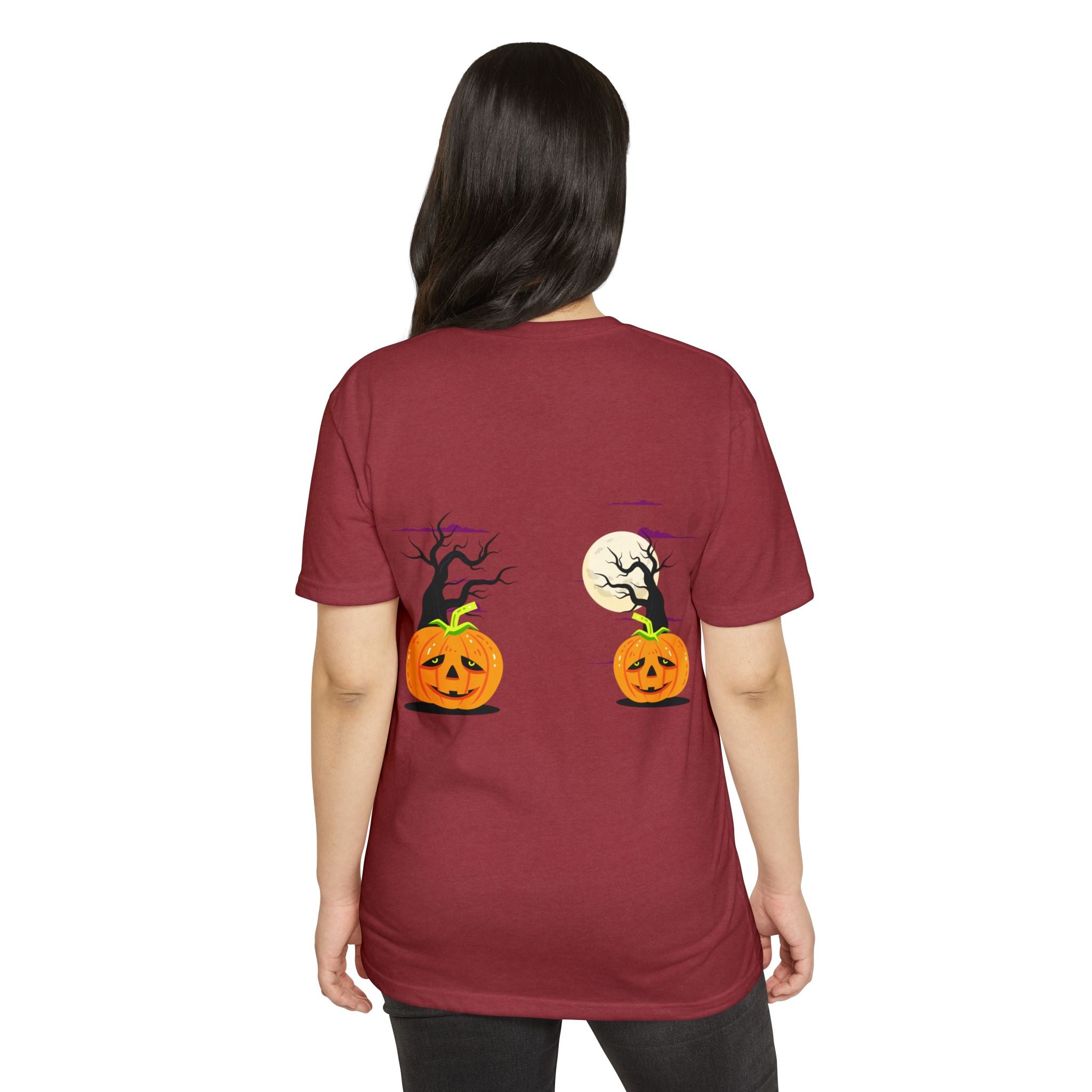 Halloween is Better with Cats | Unisex CVC Jersey T-shirt
