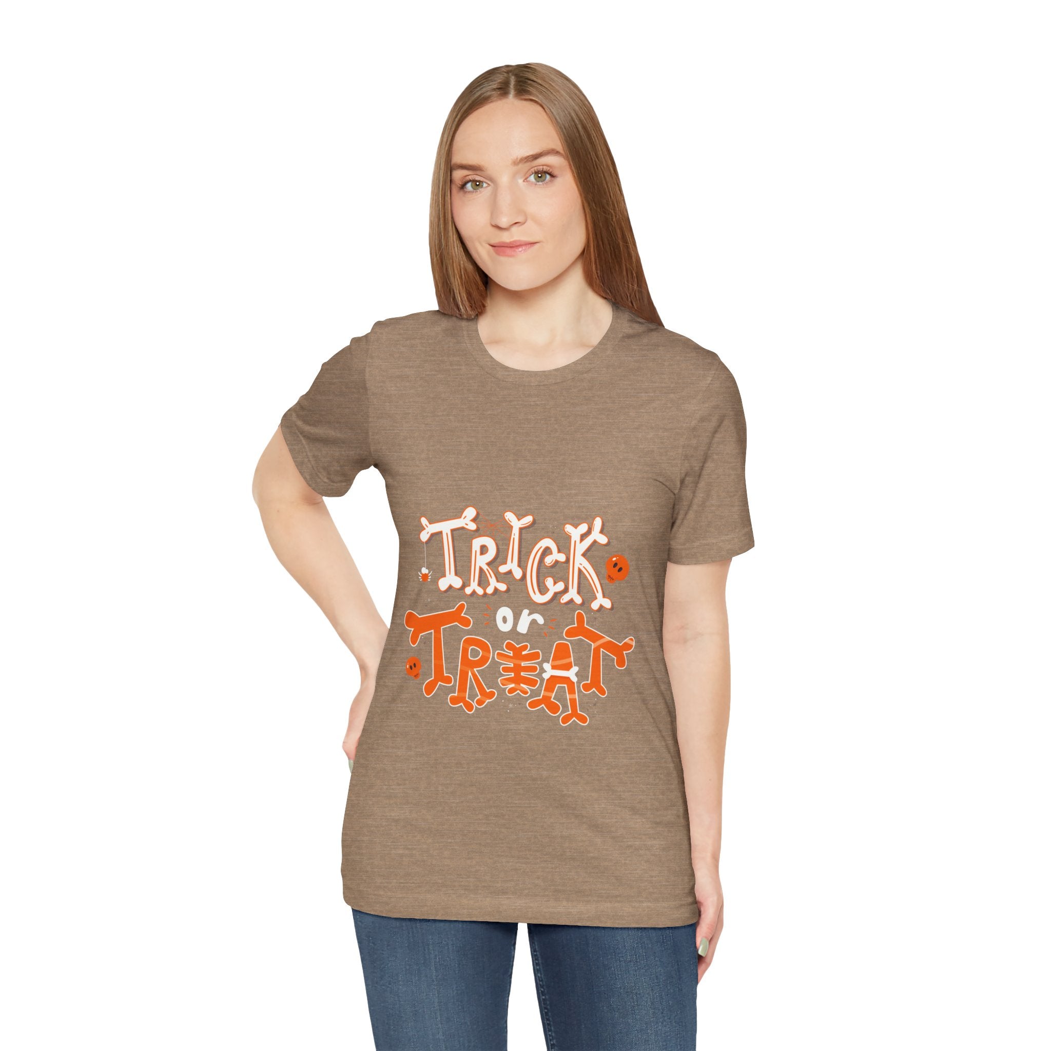 Halloween Trick or Treat  | Unisex Jersey Short Sleeve Tee