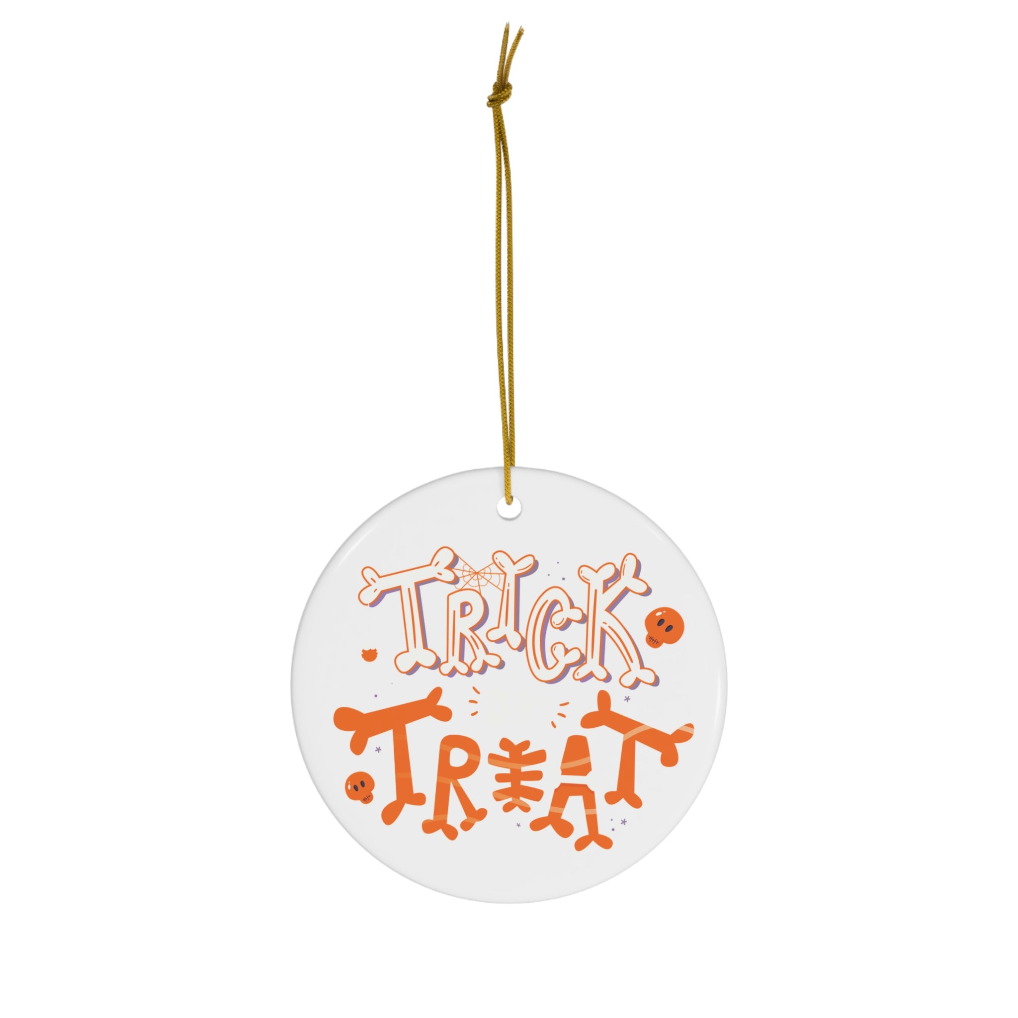 Halloween Trick or Treat | Ceramic Ornament