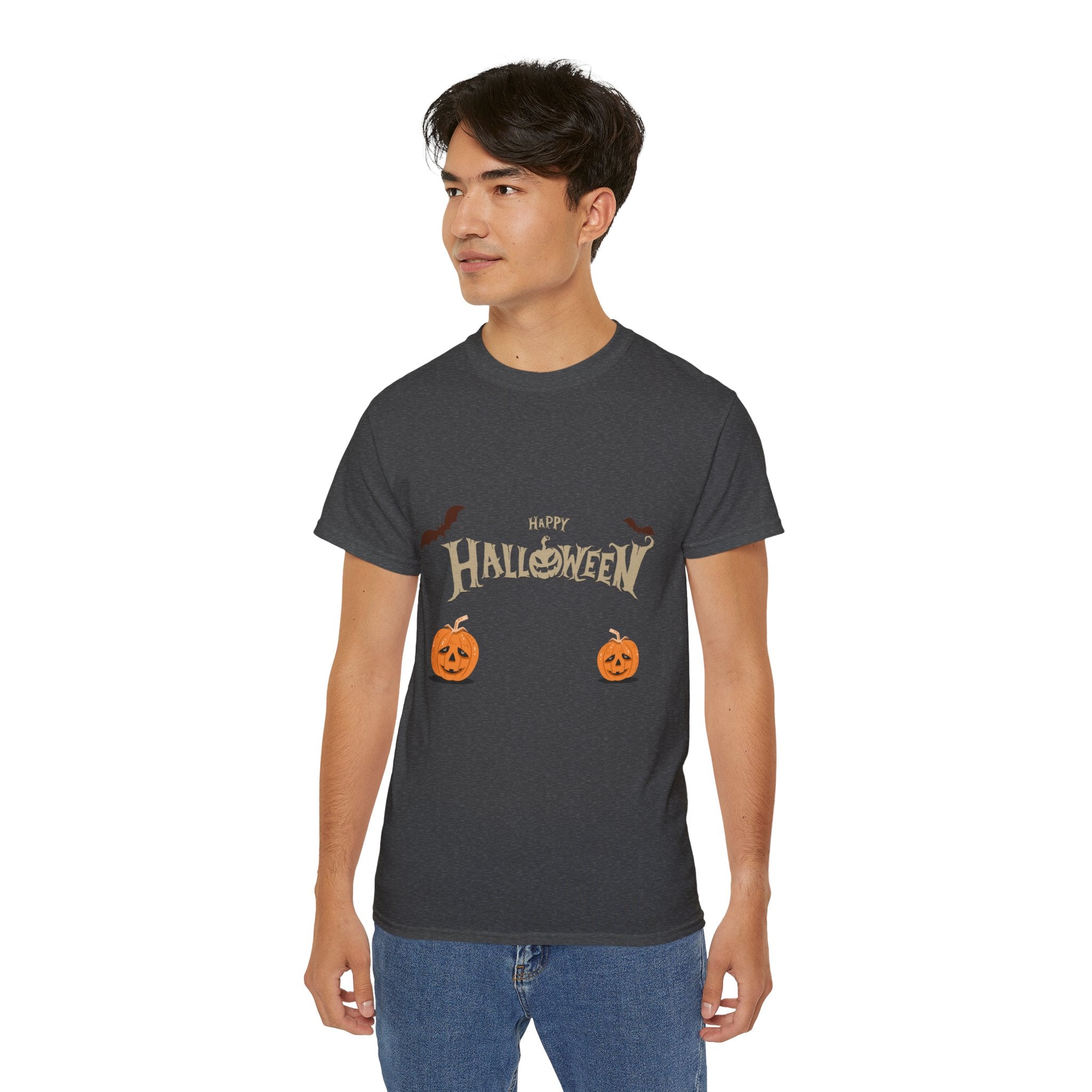 Halloween with Pumpkins | Unisex Ultra Cotton Tee